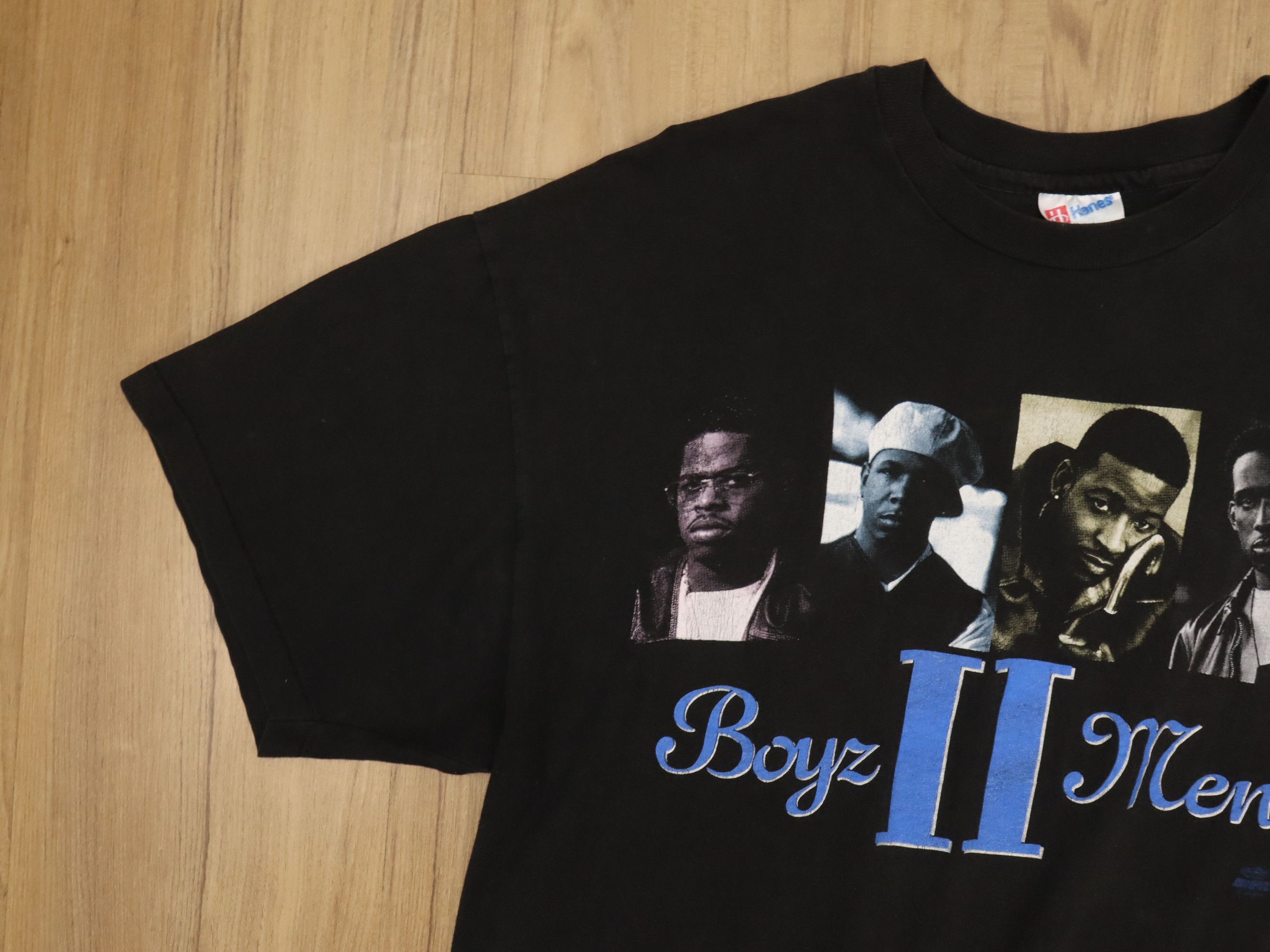 Band Tees × Rap Tees × Vintage Vintage 90's Boyz 2 Men All Around The World Tour R&B Shirt Size US XL / EU 56 / 4 - 8 Thumbnail