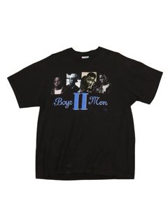 98 Degrees Double Sided Concert T-Shirt M Bootleg Rap Tee