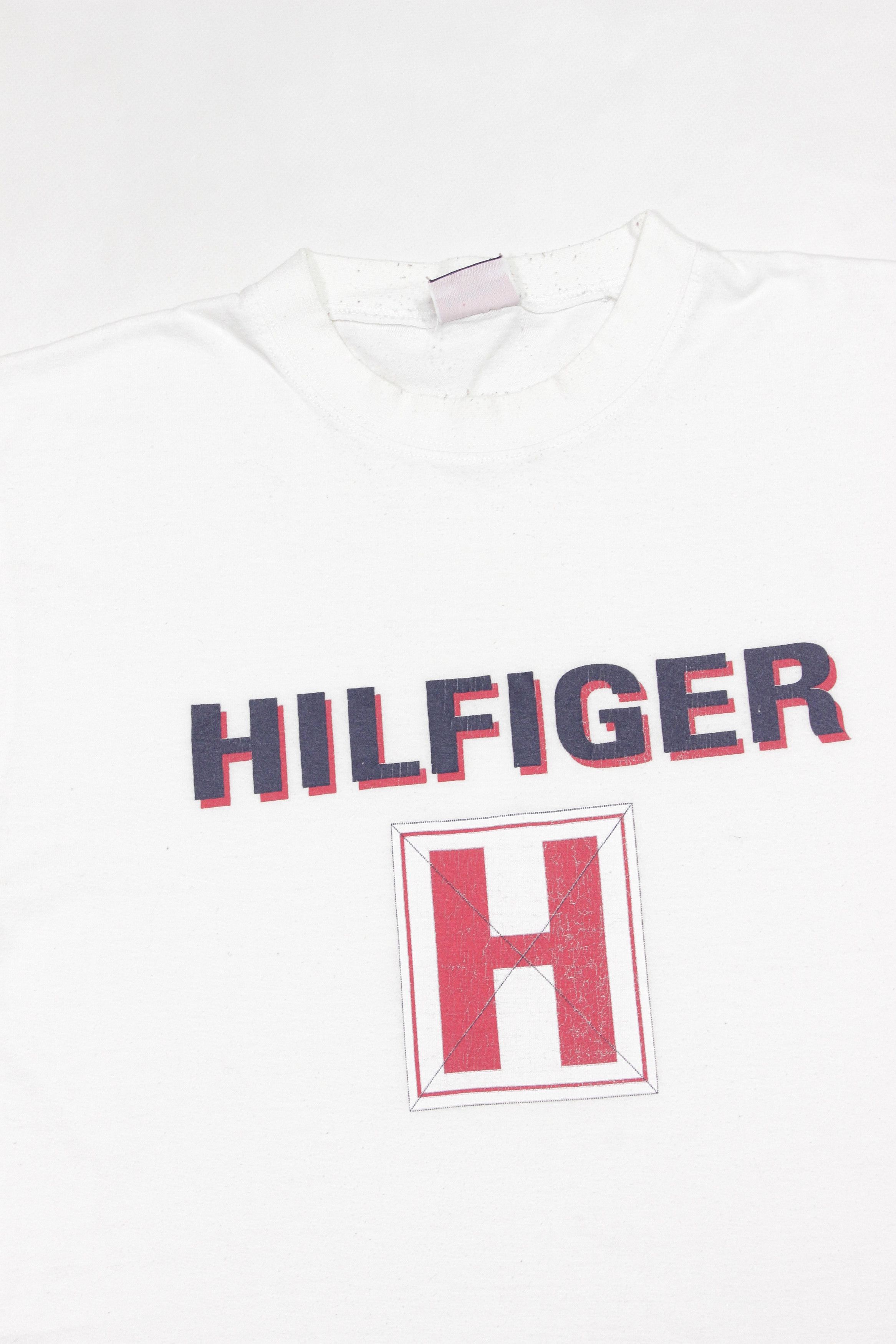 Tommy Hilfiger 90S Big Logo T-Shirt Vintage Size US M / EU 48-50 / 2 - 3 Thumbnail