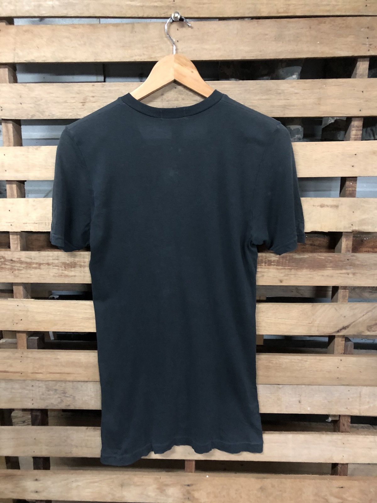Helmut Lang Vintage Helmut Lang V collar Strech Tshirt Size US S / EU 44-46 / 1 - 2 Thumbnail
