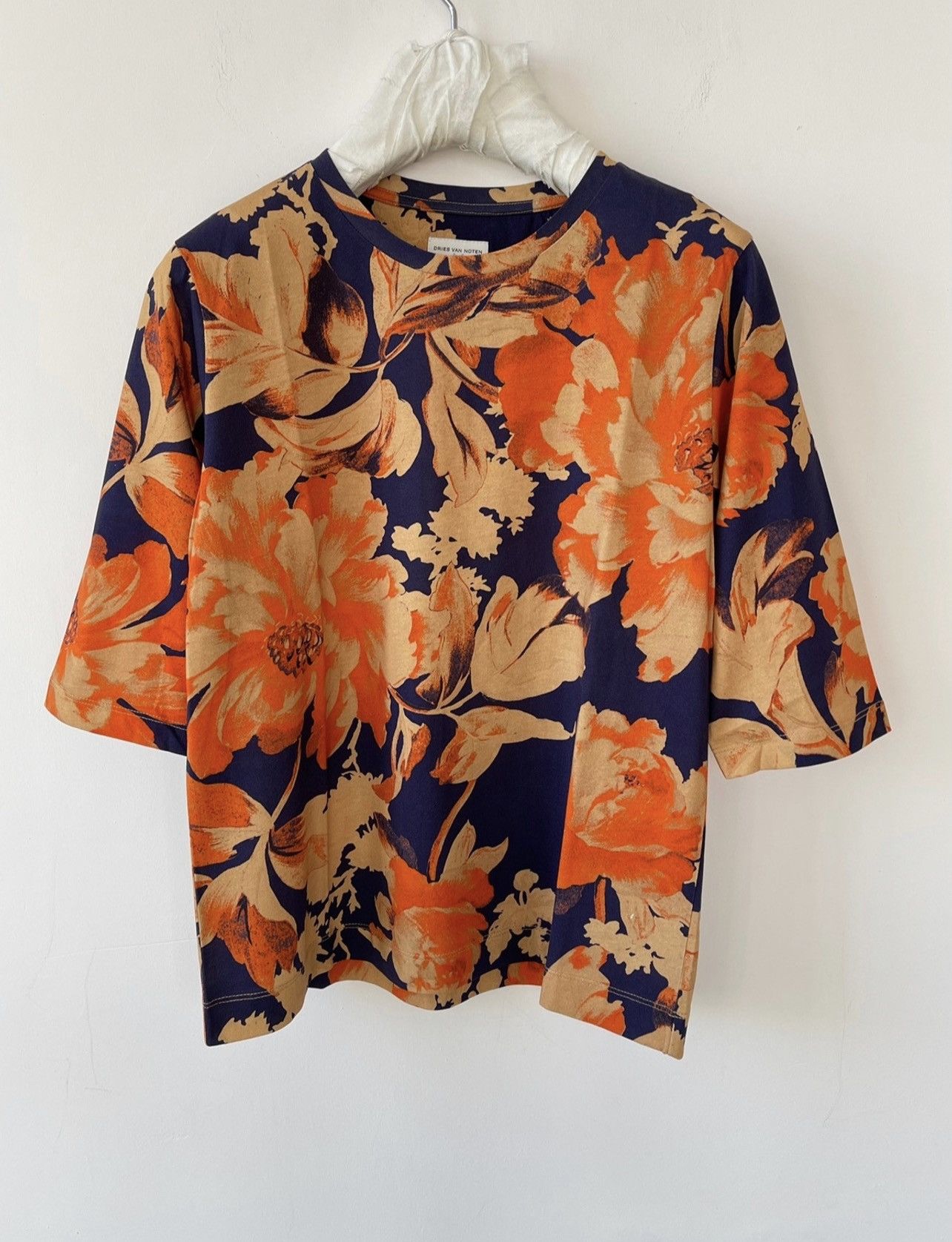 Dries Van Noten WMNS Multicolor Floral t-shirt Size US S / EU 44-46 / 1 - 2 Thumbnail