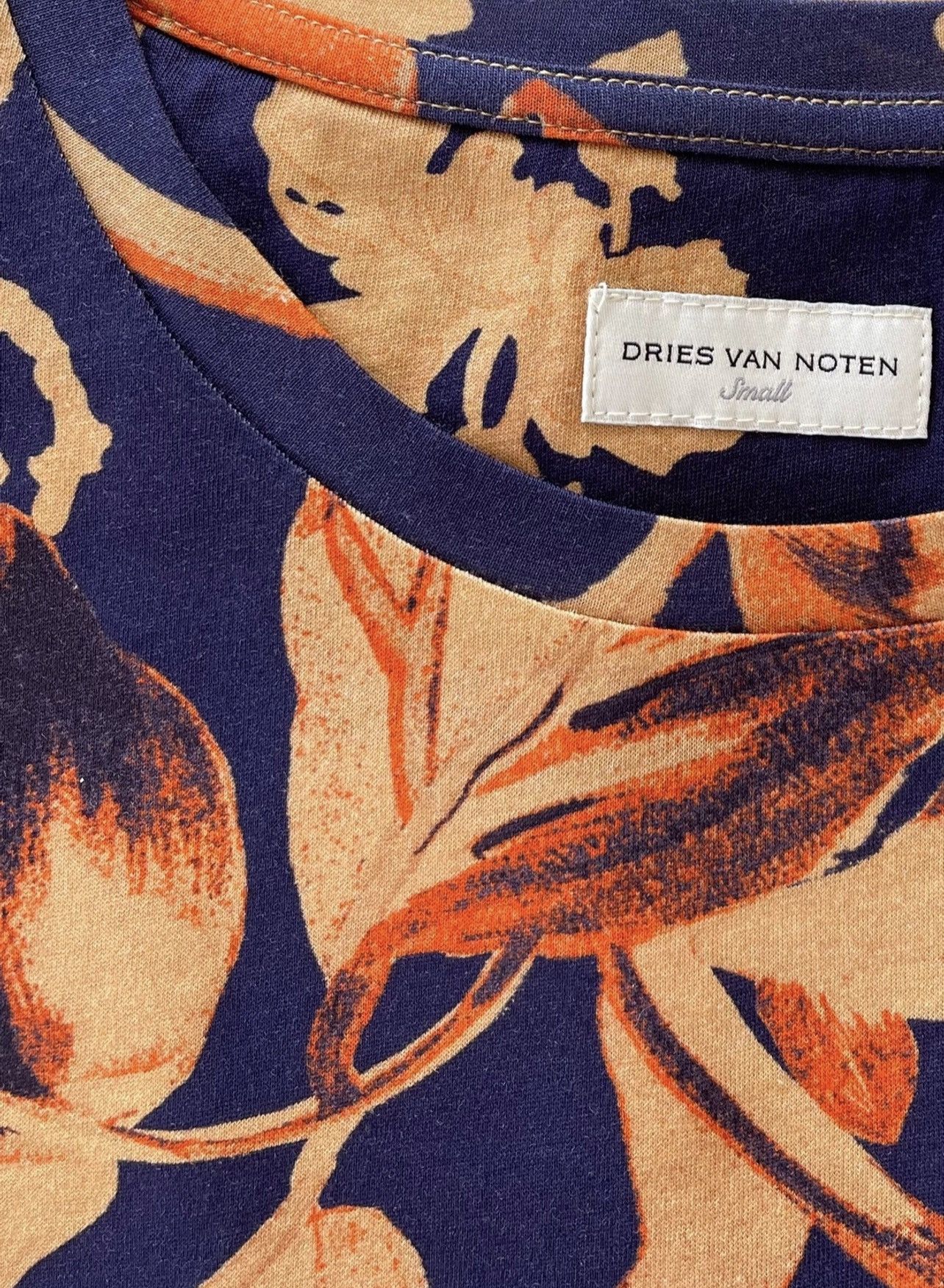 Dries Van Noten WMNS Multicolor Floral t-shirt Size US S / EU 44-46 / 1 - 5 Thumbnail