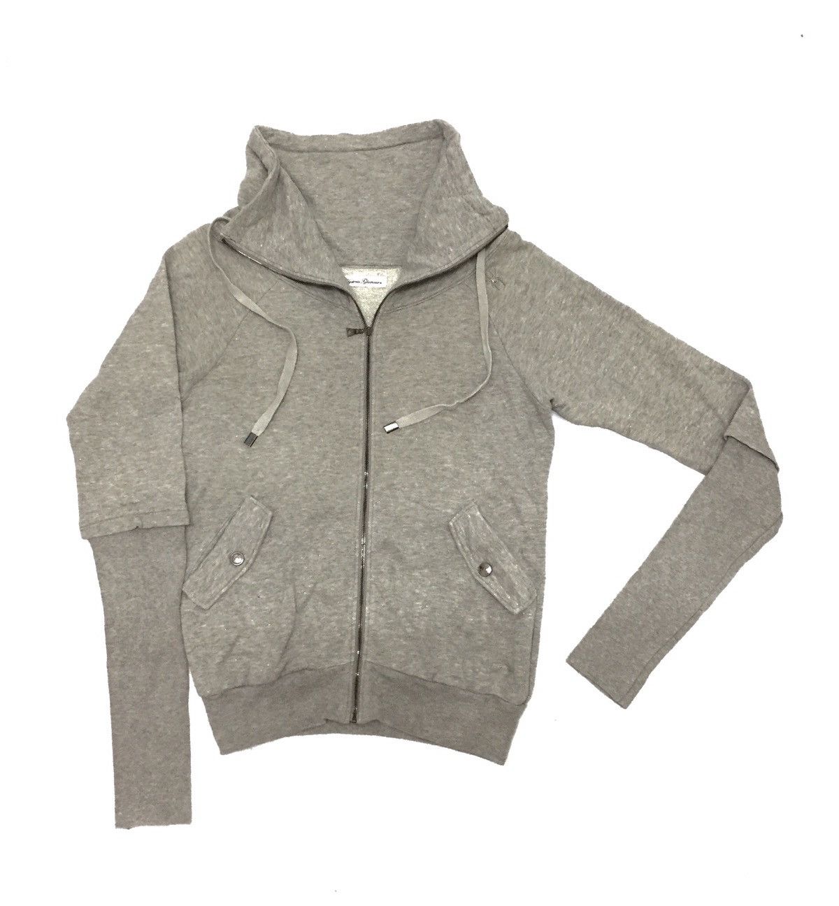 Hysteric Glamour × Japanese Brand Hysteric Glamour Grey zipper cycling Sweater Size US M / EU 48-50 / 2 - 1 Thumbnail