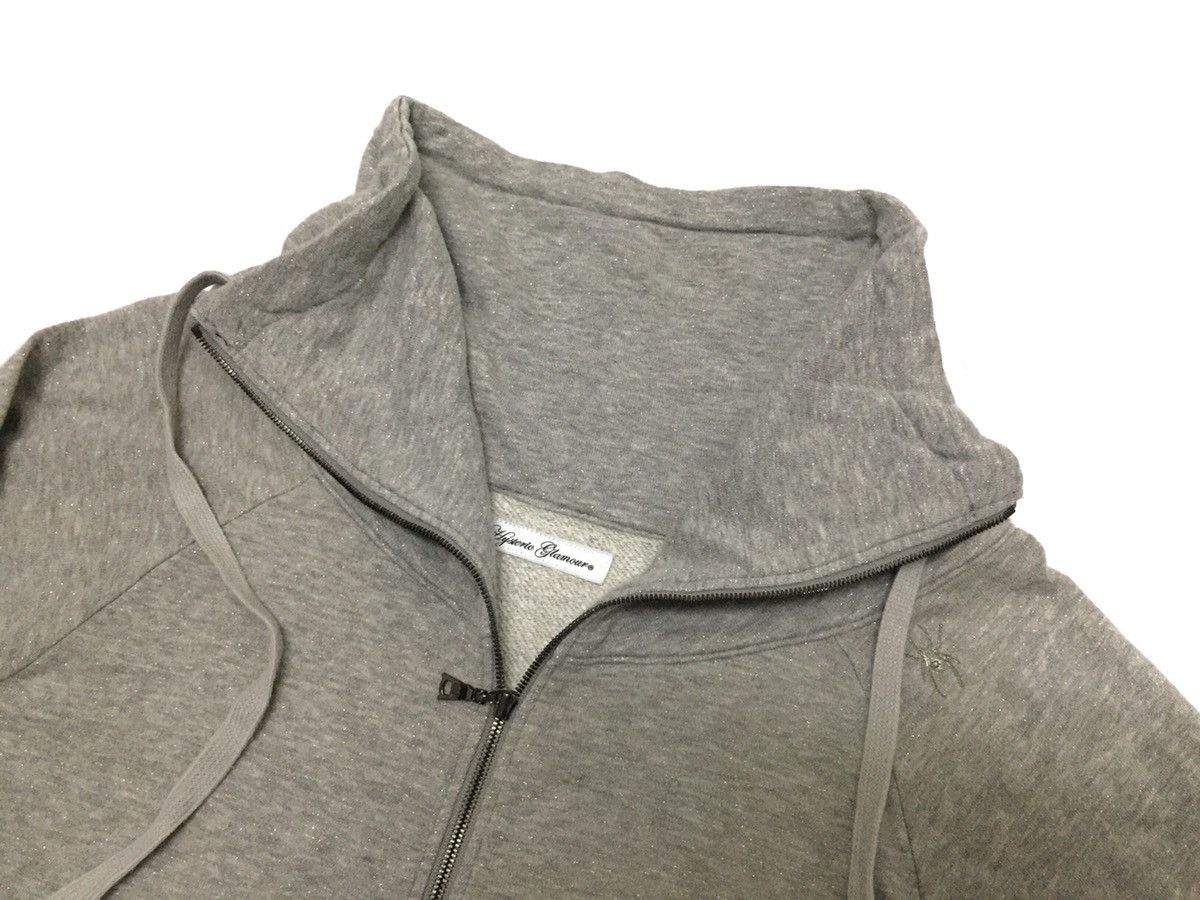 Hysteric Glamour × Japanese Brand Hysteric Glamour Grey zipper cycling Sweater Size US M / EU 48-50 / 2 - 5 Thumbnail