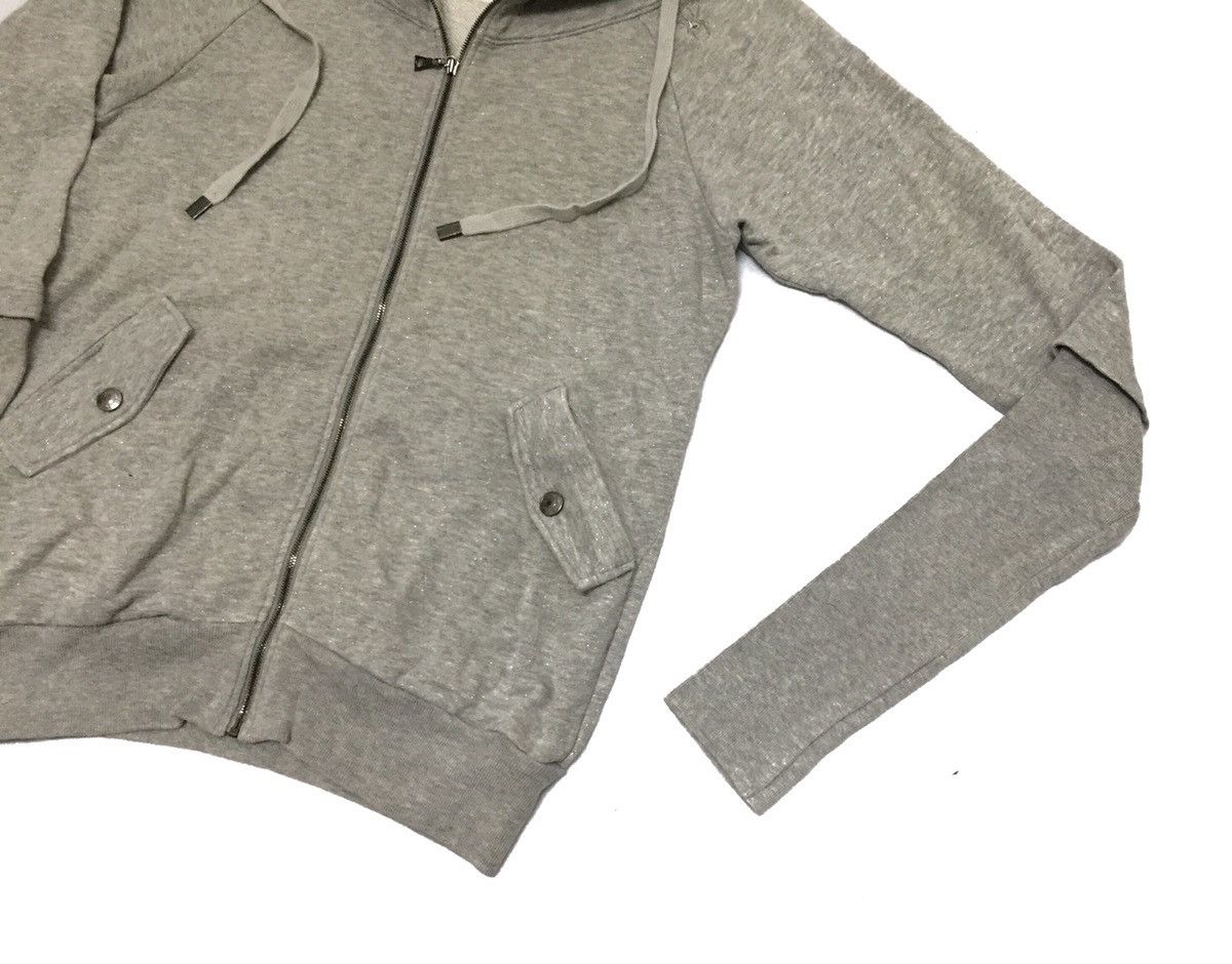 Hysteric Glamour × Japanese Brand Hysteric Glamour Grey zipper cycling Sweater Size US M / EU 48-50 / 2 - 2 Thumbnail