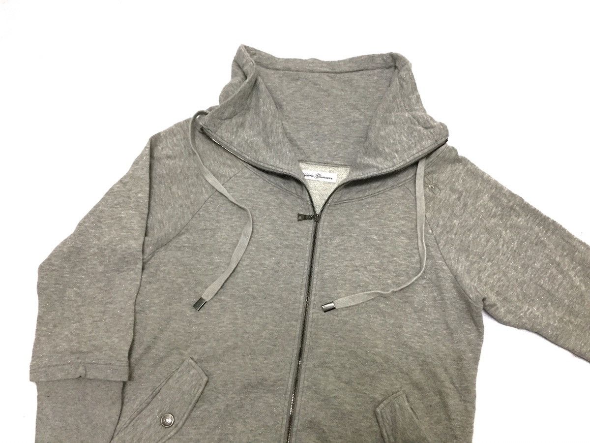Hysteric Glamour × Japanese Brand Hysteric Glamour Grey zipper cycling Sweater Size US M / EU 48-50 / 2 - 4 Thumbnail