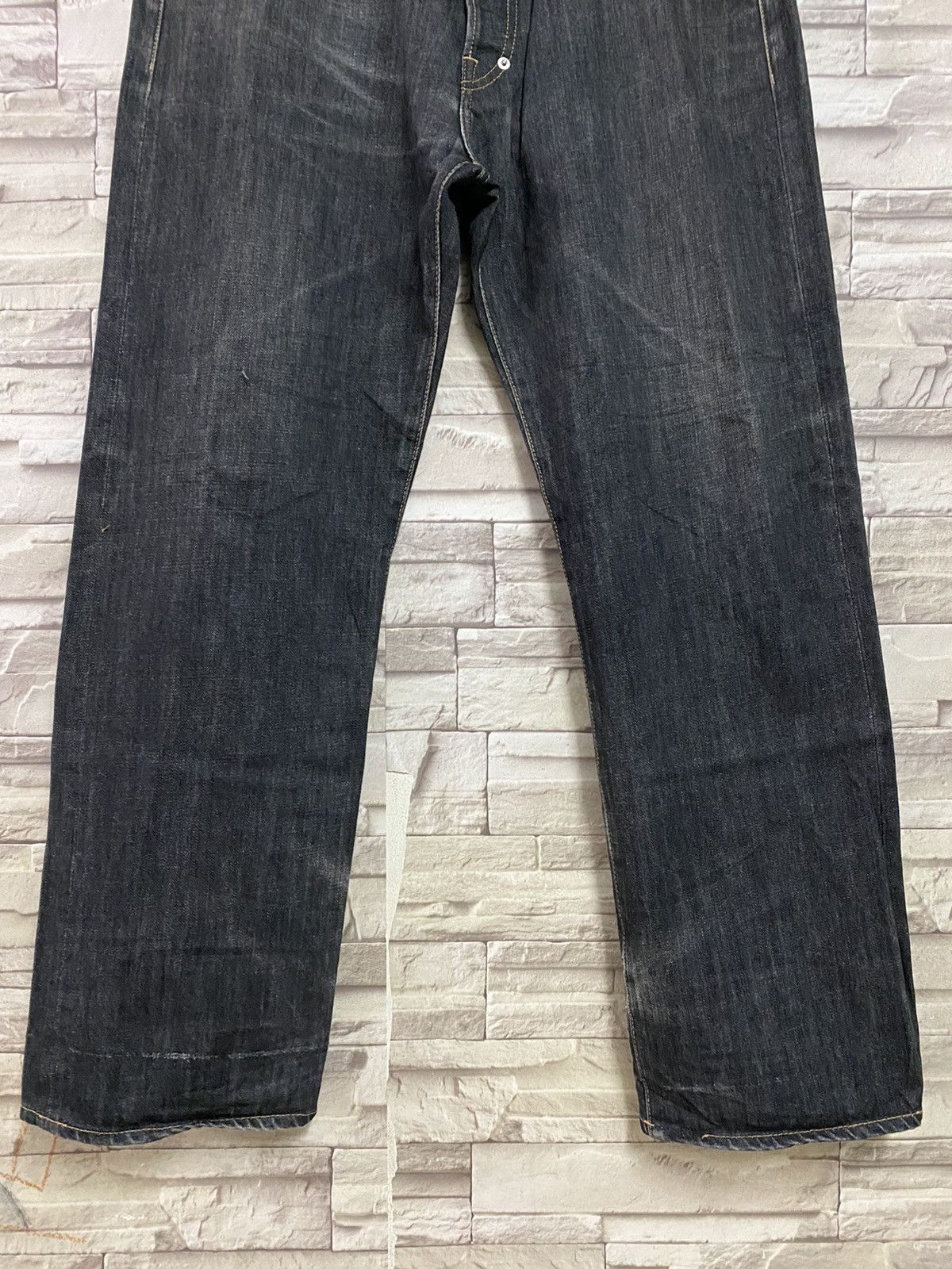 Nitraid Japanese Brand Nitraid Black Denim Jeans Embroidery Size US 34 / EU 50 - 6 Thumbnail