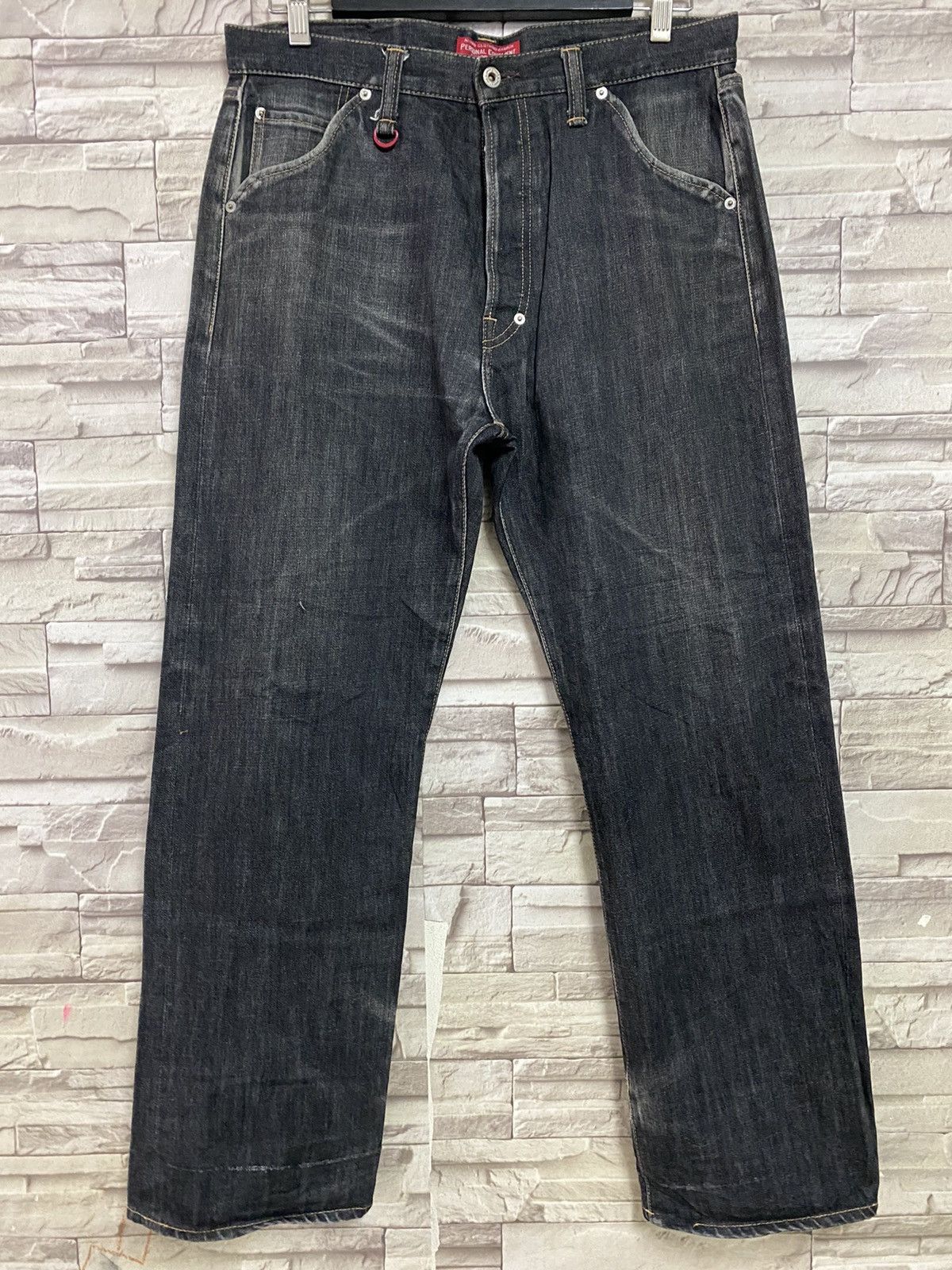 Nitraid Japanese Brand Nitraid Black Denim Jeans Embroidery Size US 34 / EU 50 - 4 Thumbnail