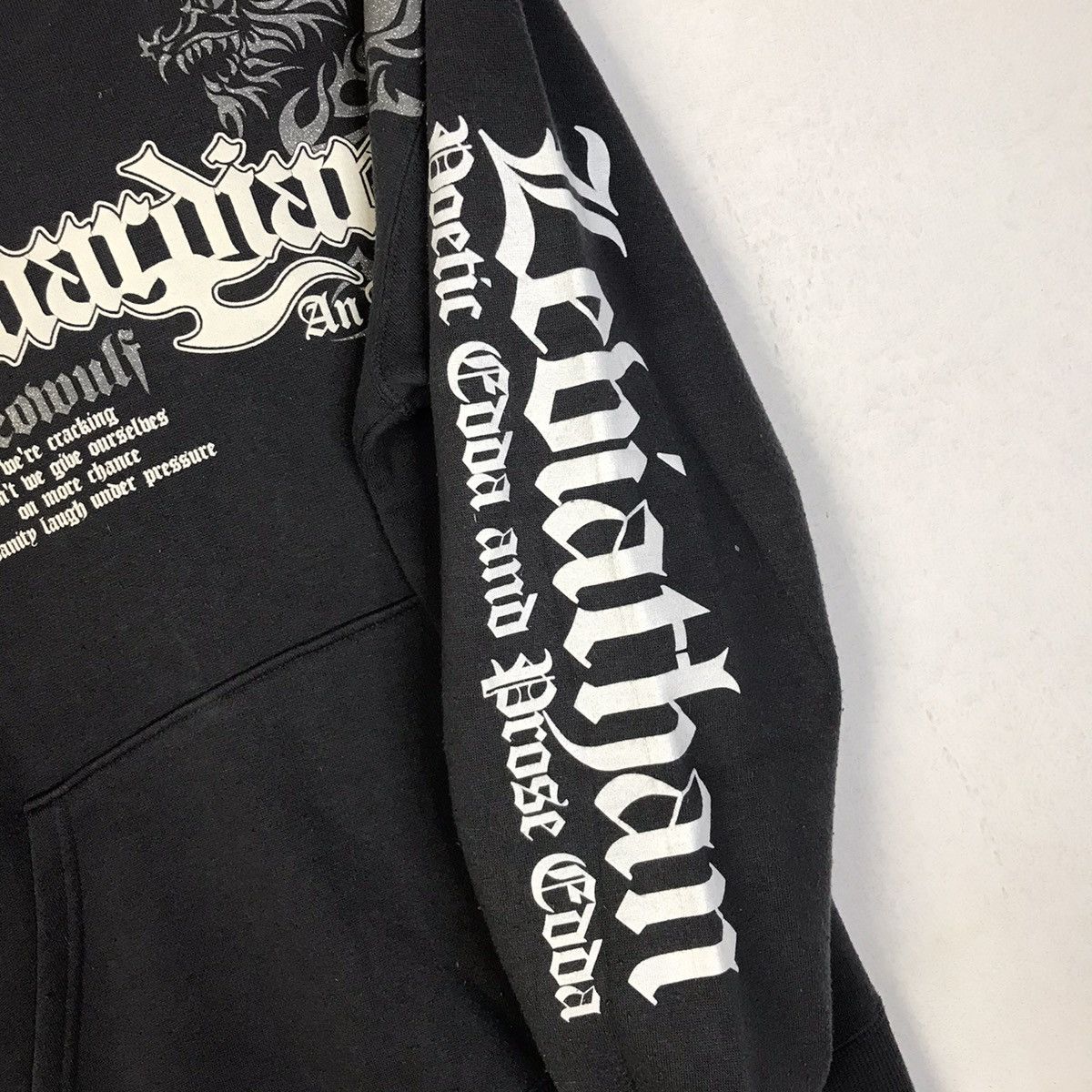 Japanese Brand × Vintage Vintage Beaumere Japan Sukajan Hoodie Sweater Size US L / EU 52-54 / 3 - 3 Thumbnail