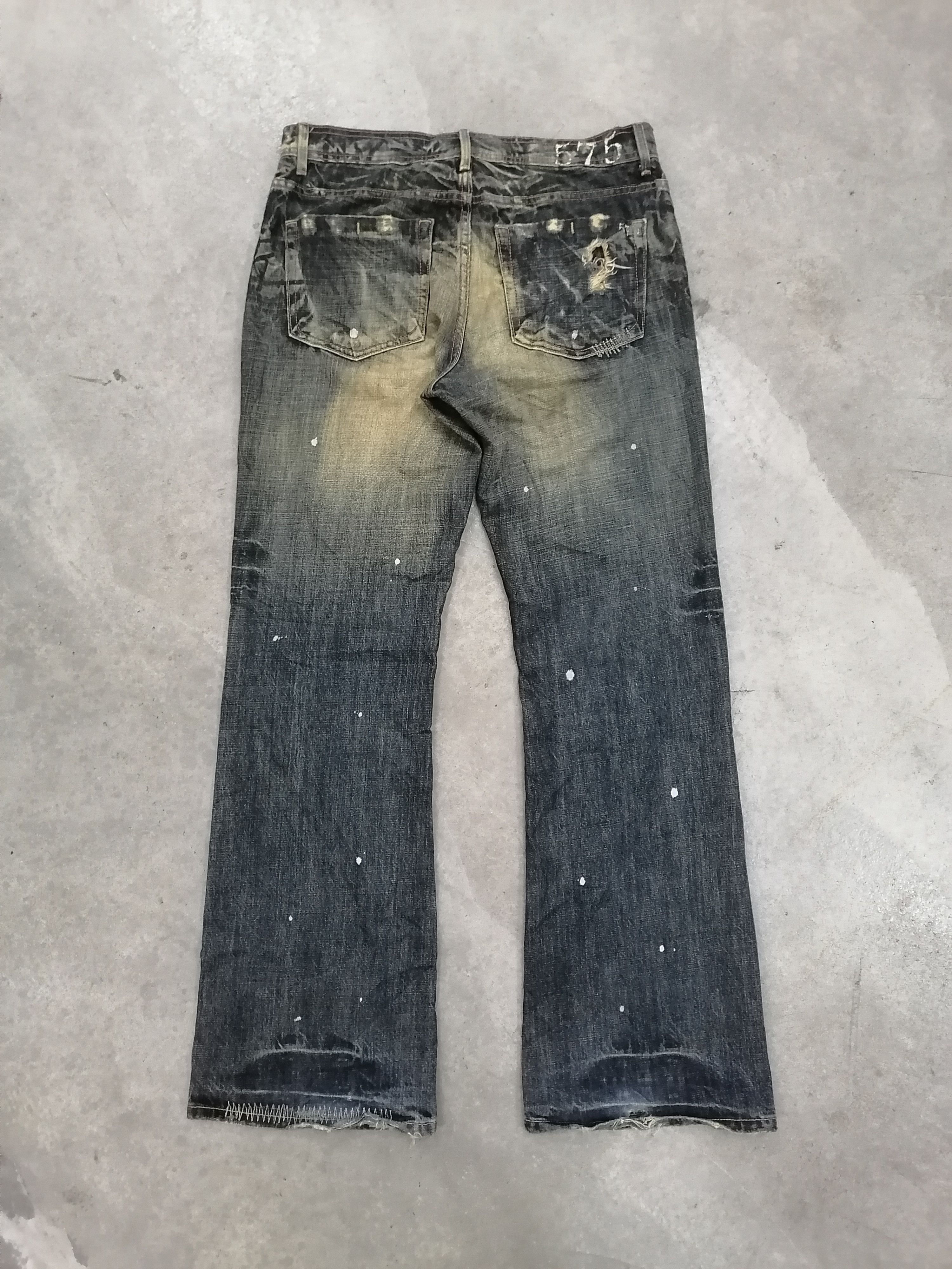 Other 575 Denim Distressed Patchwork Jeans Size US 34 / EU 50 - 14 Thumbnail