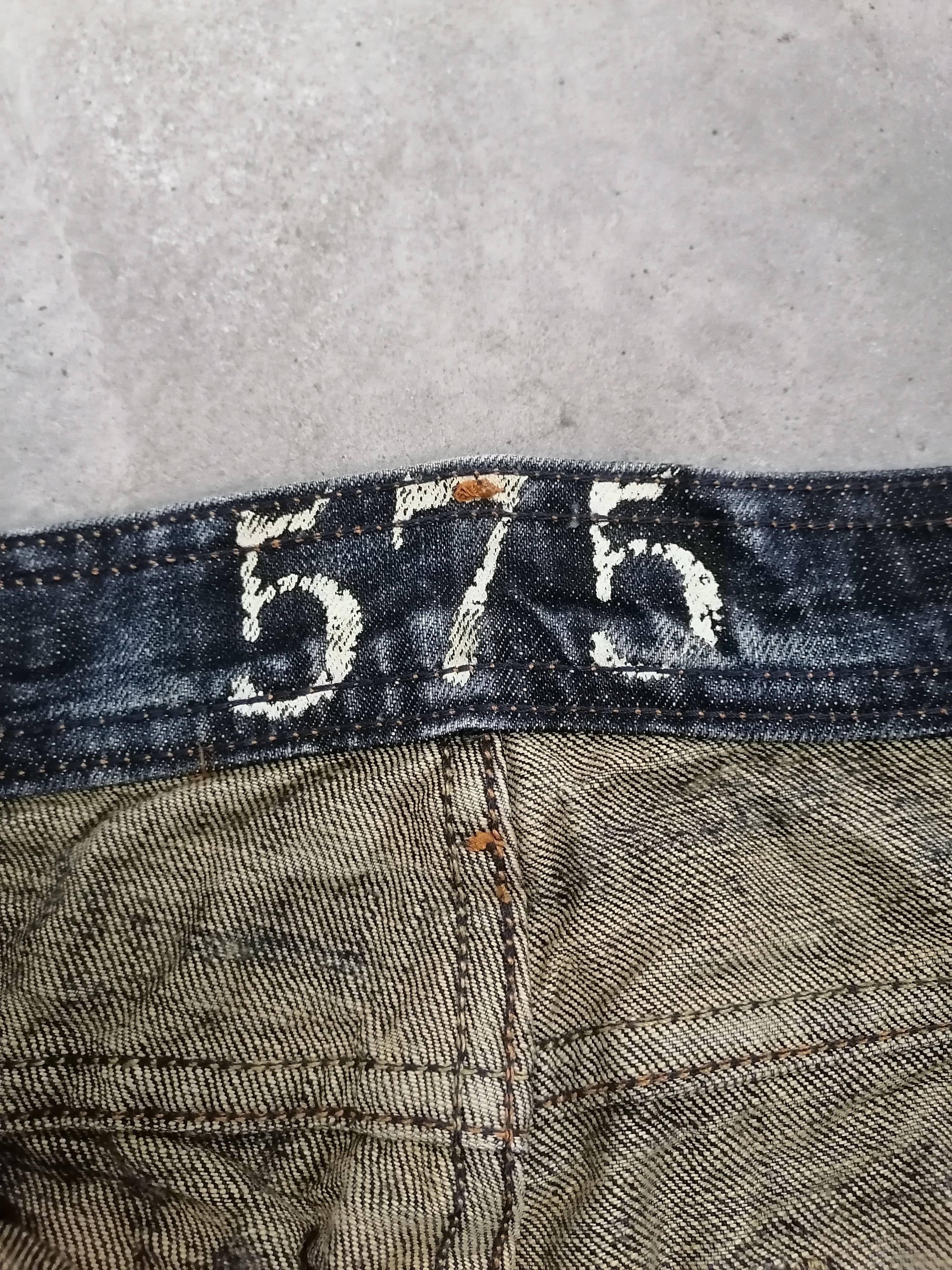 Other 575 Denim Distressed Patchwork Jeans Size US 34 / EU 50 - 8 Thumbnail