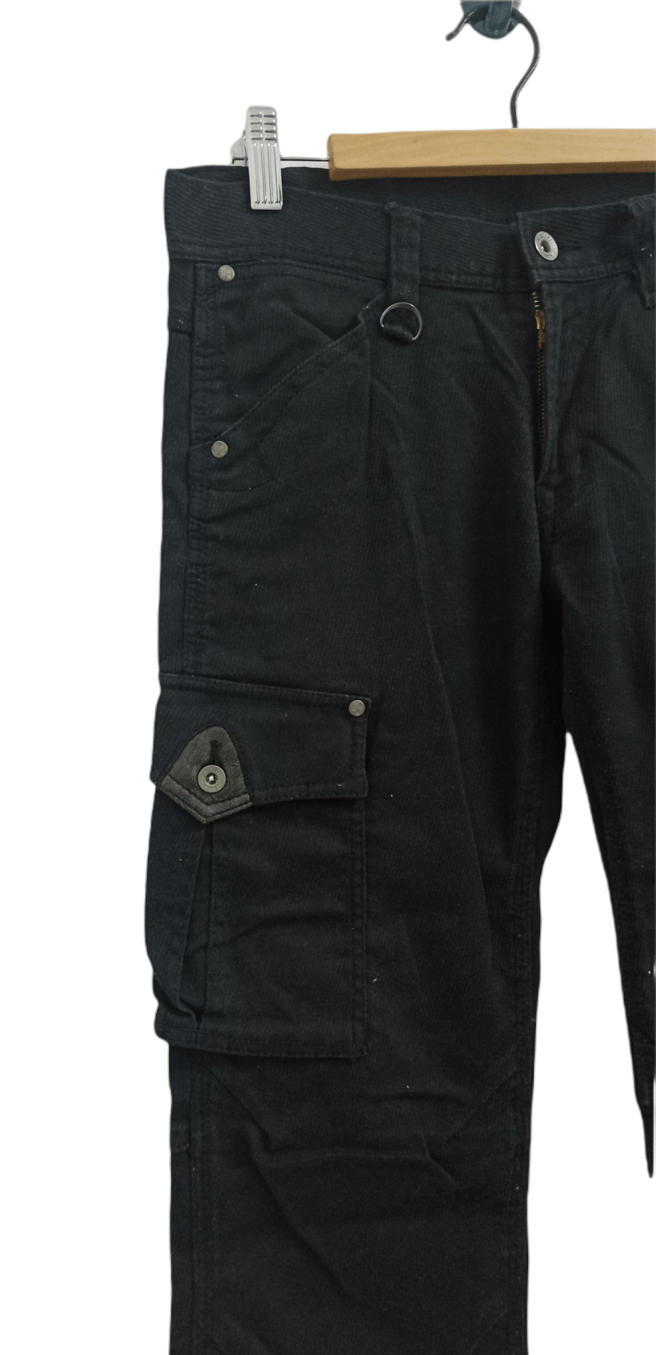 HIDEAWAYS × Japanese Brand Hideaways Nicole Low Rise Cargo Trousers Pants Size US 31 - 5 Thumbnail