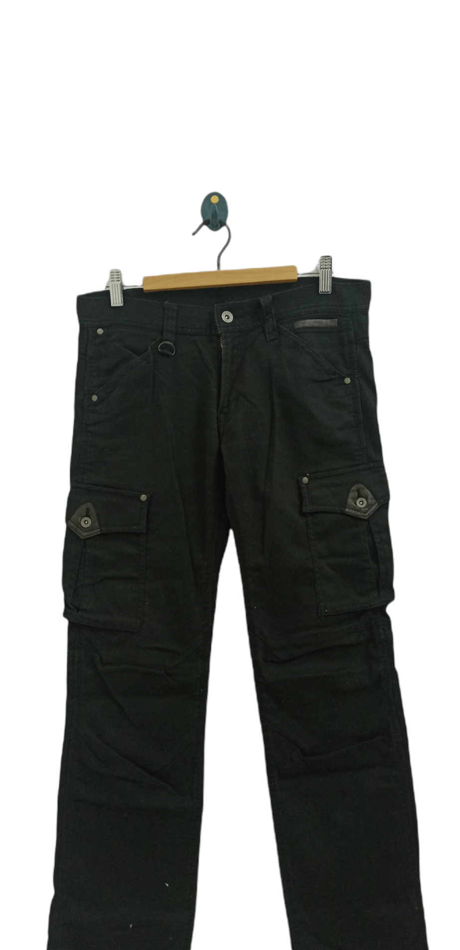 HIDEAWAYS × Japanese Brand Hideaways Nicole Low Rise Cargo Trousers Pants Size US 31 - 2 Thumbnail