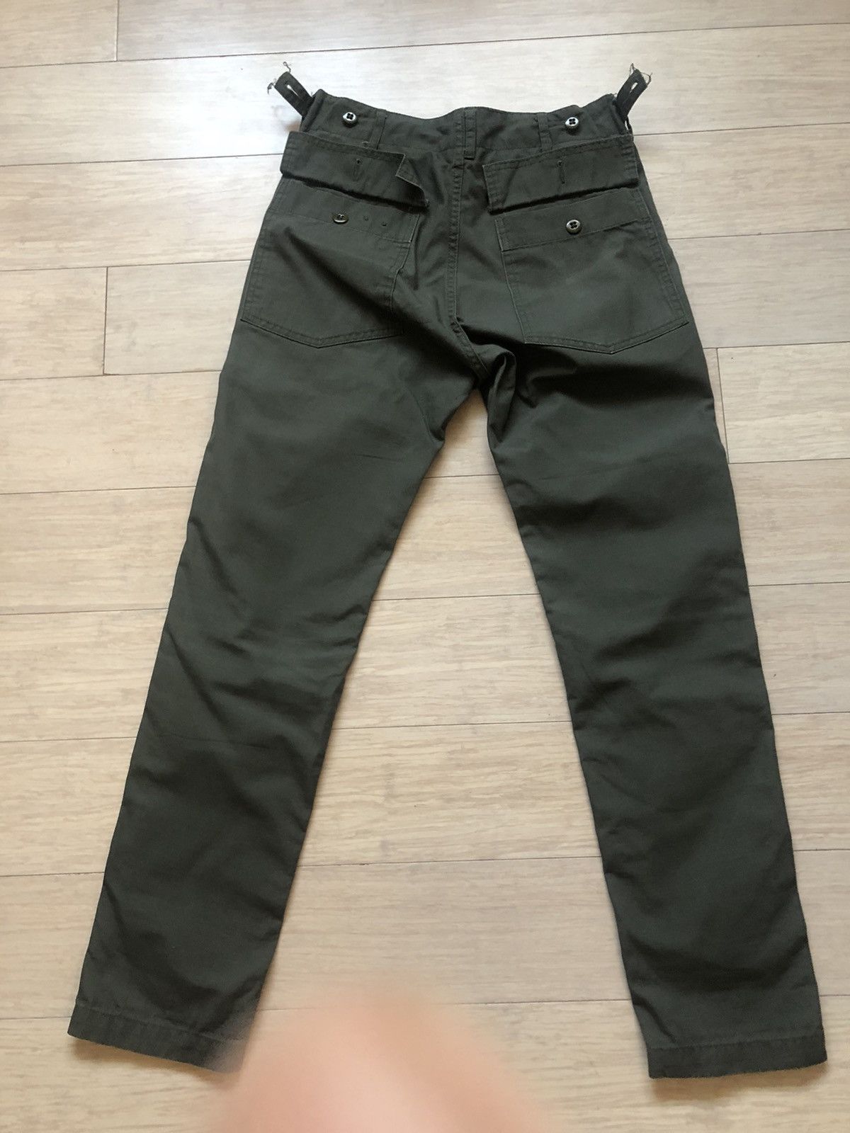 ENGINEERED GARMENTS GRENPRAID PANTS ベージュ ENGINEERED
