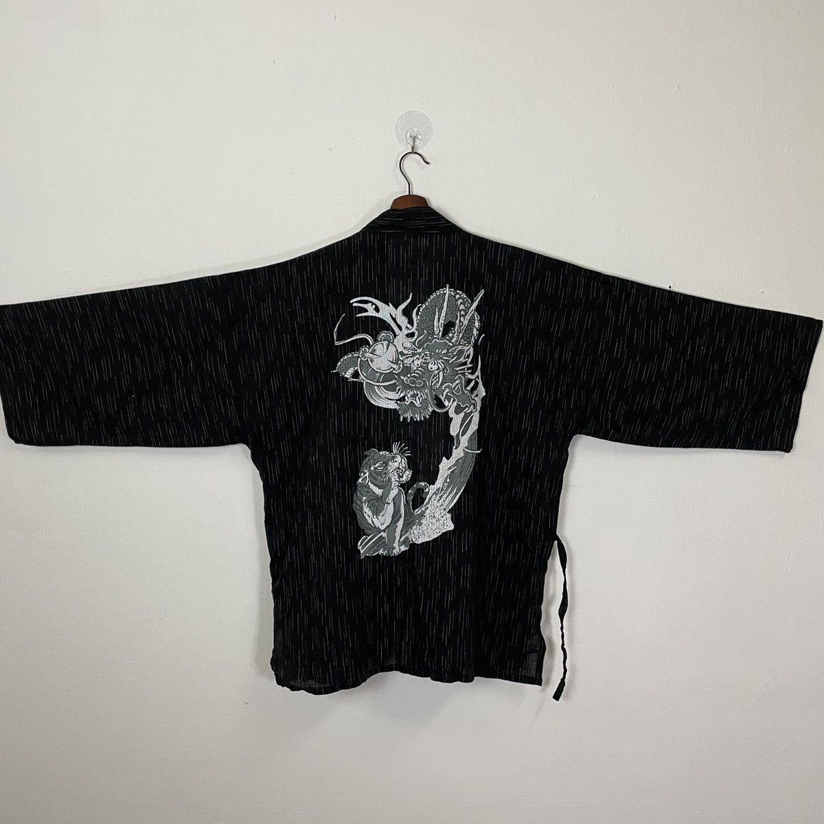 Japanese Brand Vintage Dragon Kimono Sanjuro Hanten Size US XL / EU 56 / 4 - 2 Thumbnail