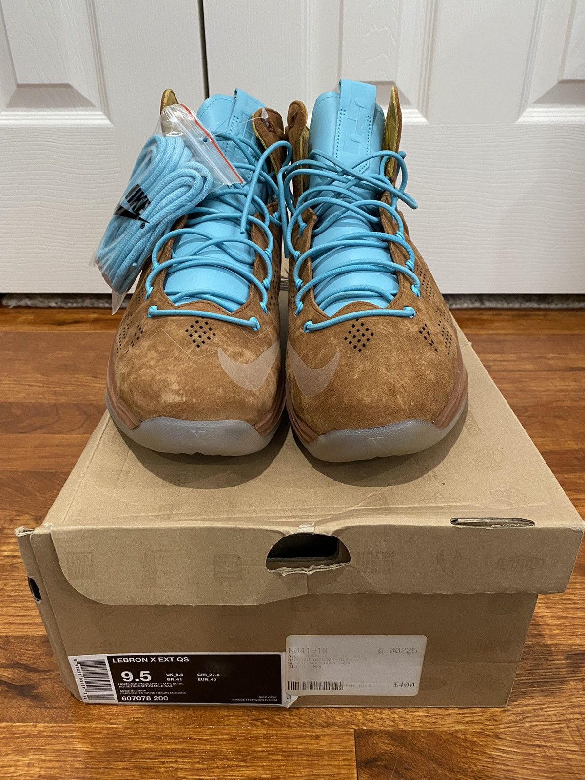 Nike LeBron 10 EXT QS Hazelnut 2013 Size US 9.5 / EU 42-43 - 6 Thumbnail