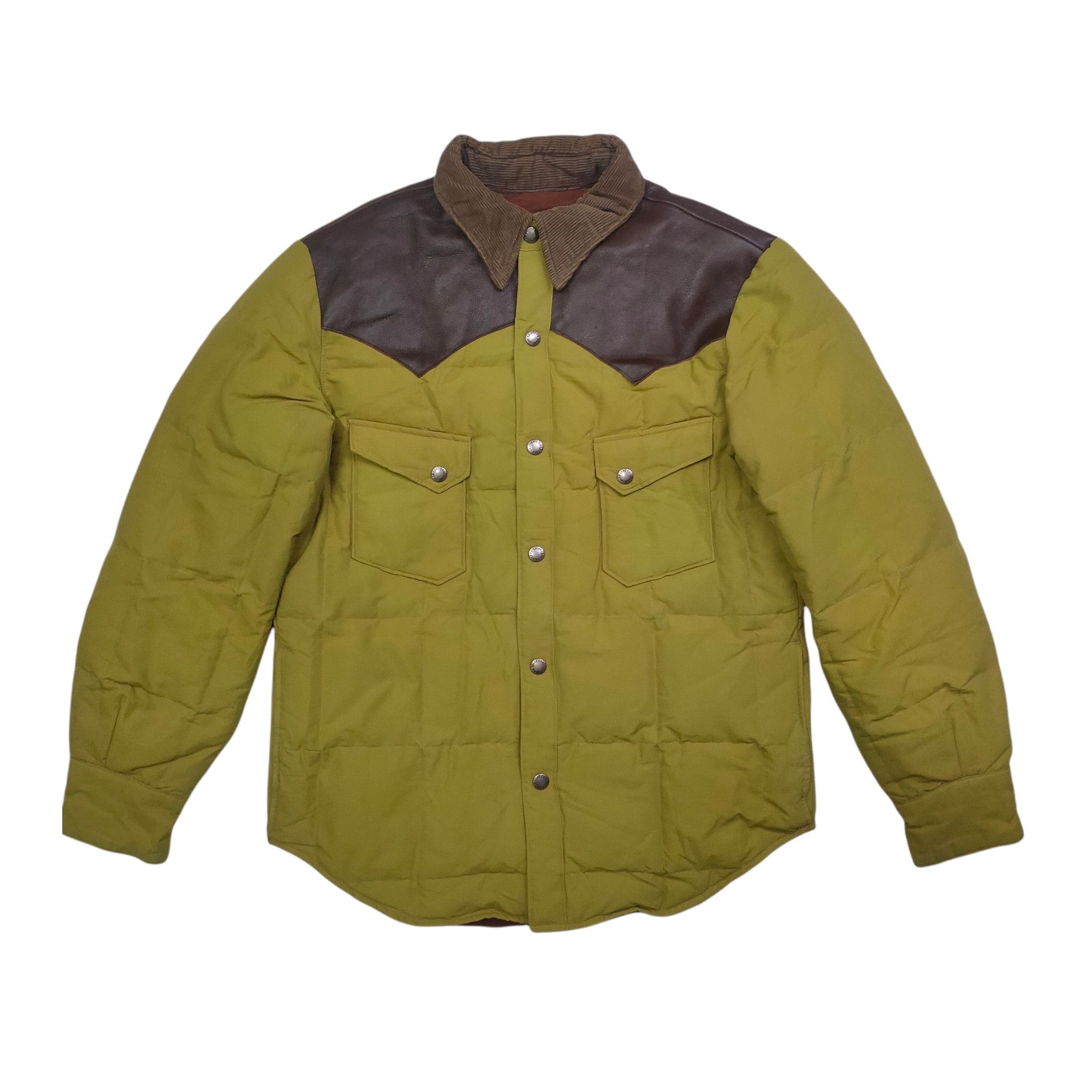 Sugar Cane 🔥 🔥 SUGAR CANE LEATHER YOKE DOWN WESTERN JACKET Grailed