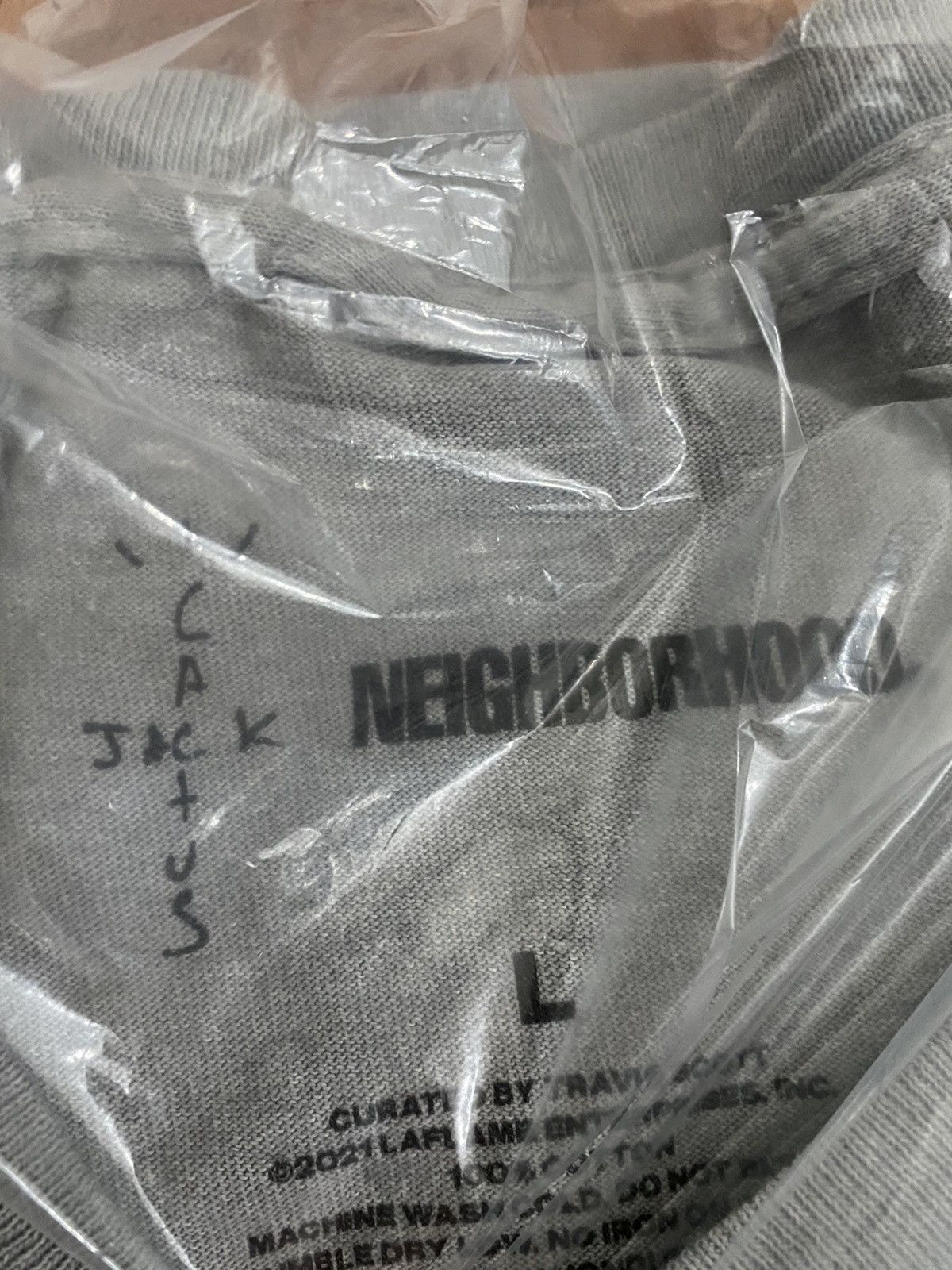 Travis Scott Travis Scott x NBHD Neighborhood CJ Cactus Jack Tee/T-Shirt Size US L / EU 52-54 / 3 - 7 Thumbnail