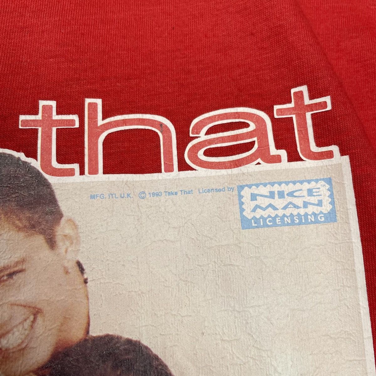 Band Tees × Vintage Vintage 1993 Take That Band T-Shirt Size US M / EU 48-50 / 2 - 3 Thumbnail