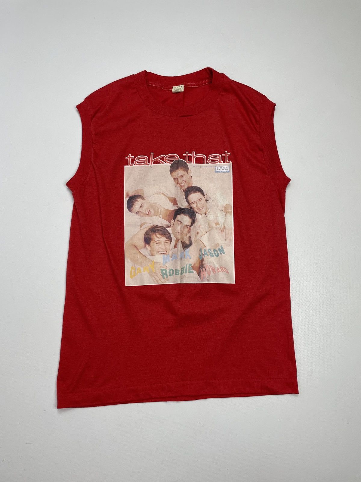Band Tees × Vintage Vintage 1993 Take That Band T-Shirt Size US M / EU 48-50 / 2 - 1 Thumbnail
