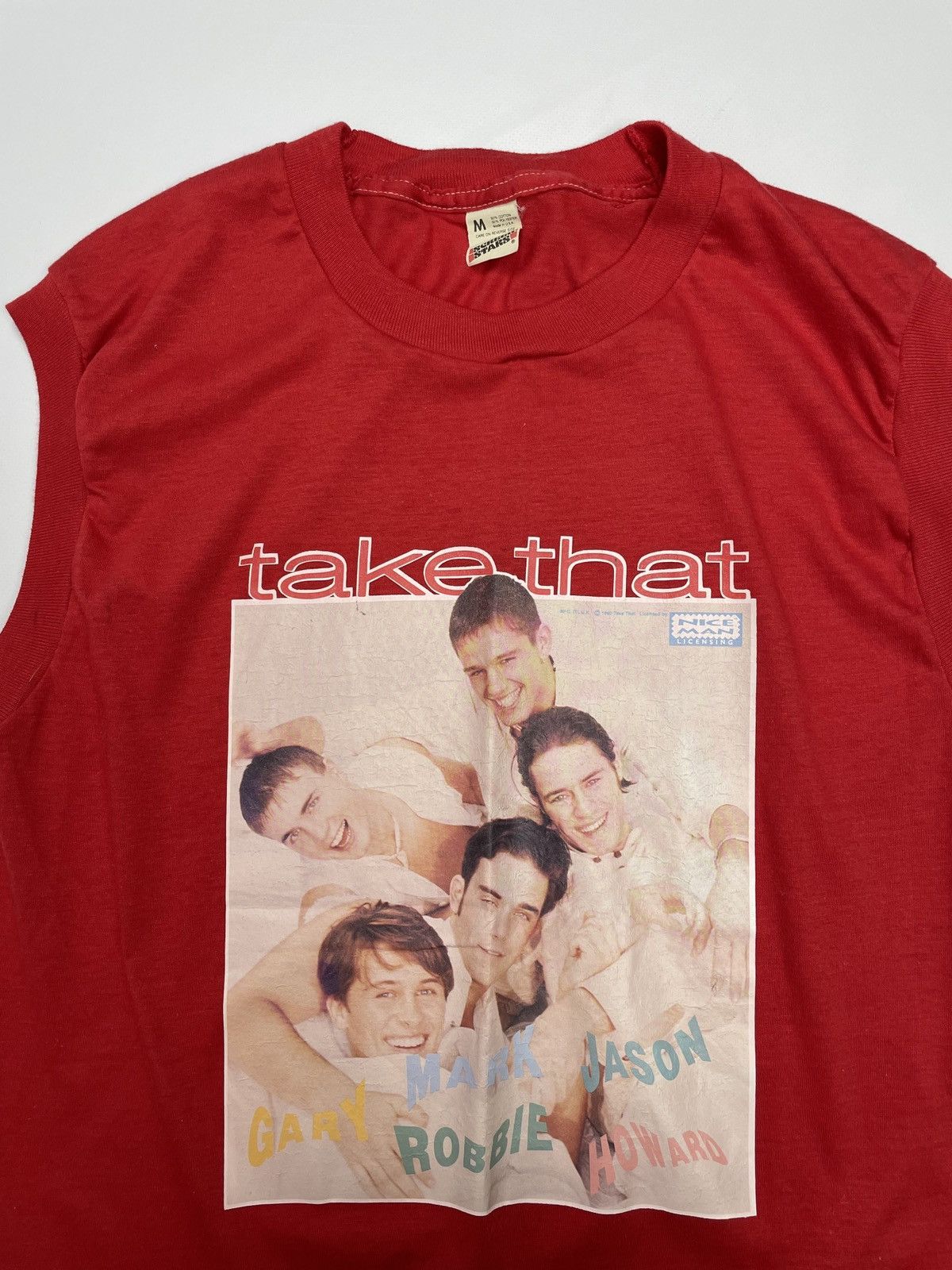 Band Tees × Vintage Vintage 1993 Take That Band T-Shirt Size US M / EU 48-50 / 2 - 2 Thumbnail