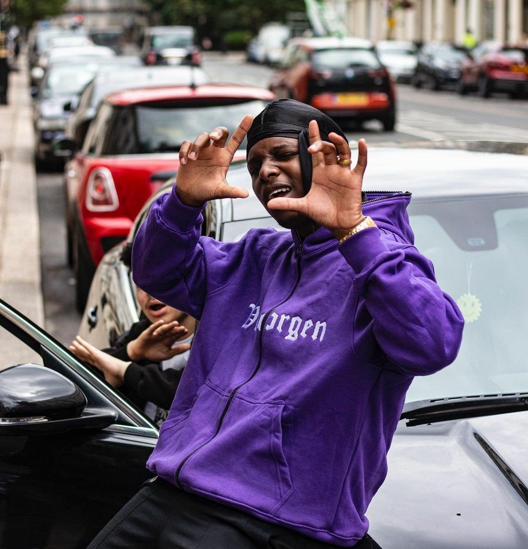 Streetwear Verborgen Studios Purple Full Zip Hoodie Grailed