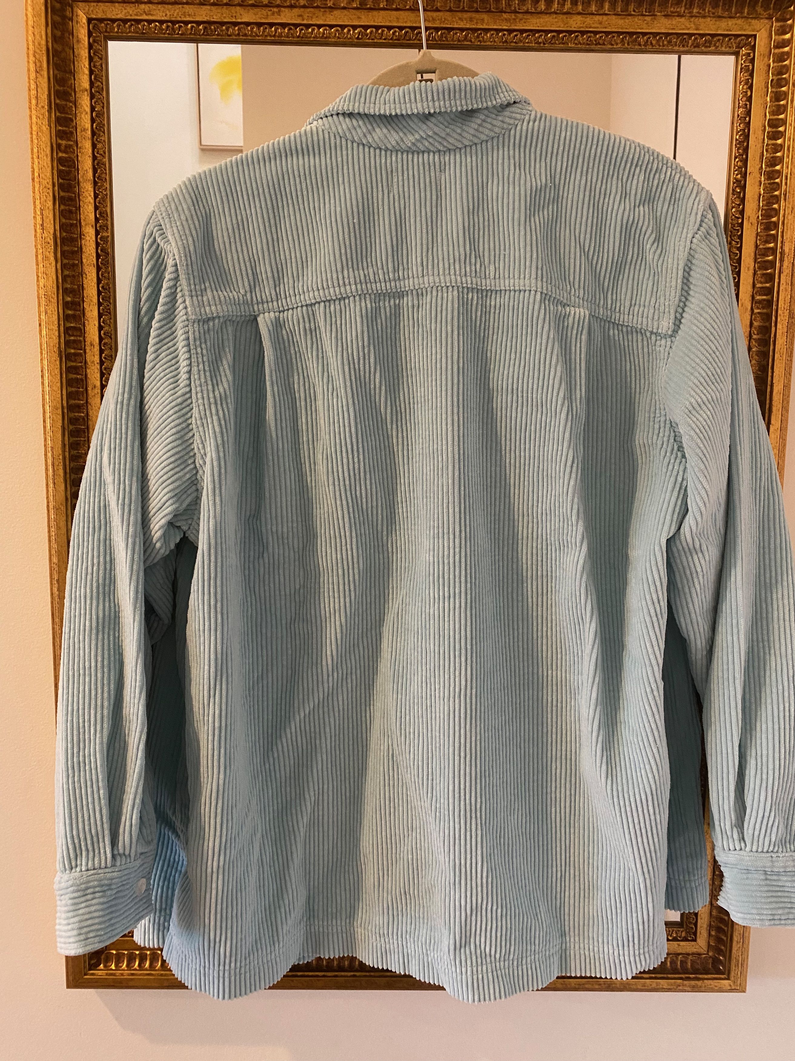 ERL ERL Light Blue Corduroy Shirt Size US S / EU 44-46 / 1 - 4 Thumbnail