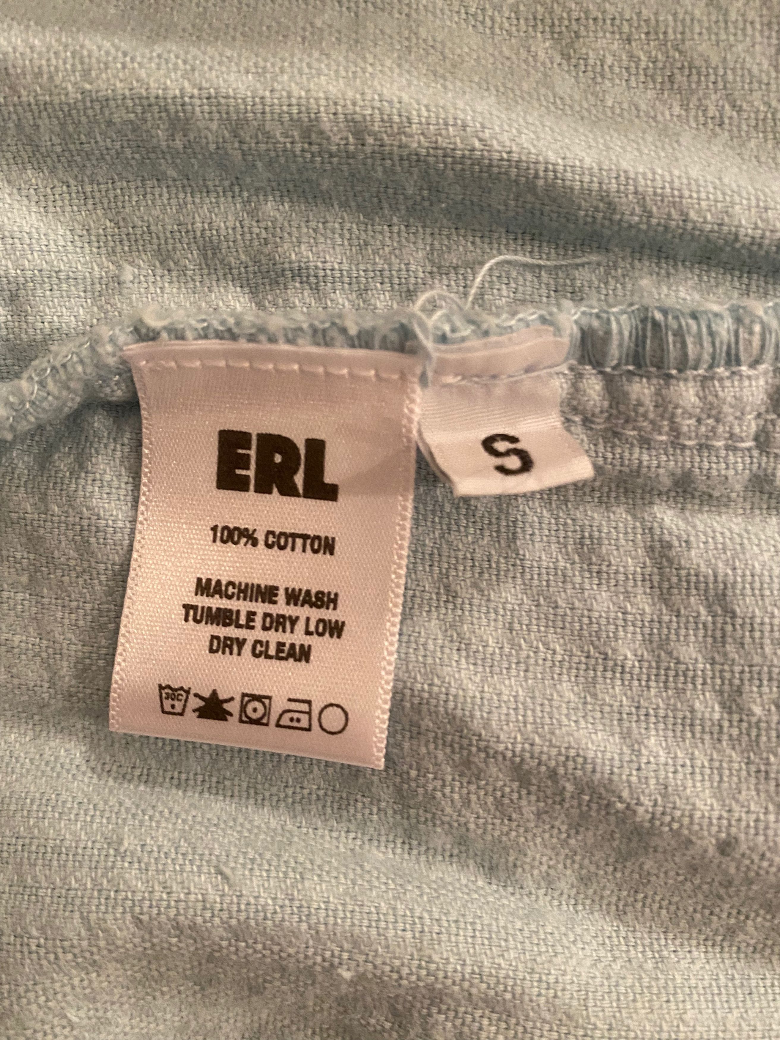 ERL ERL Light Blue Corduroy Shirt Size US S / EU 44-46 / 1 - 9 Thumbnail