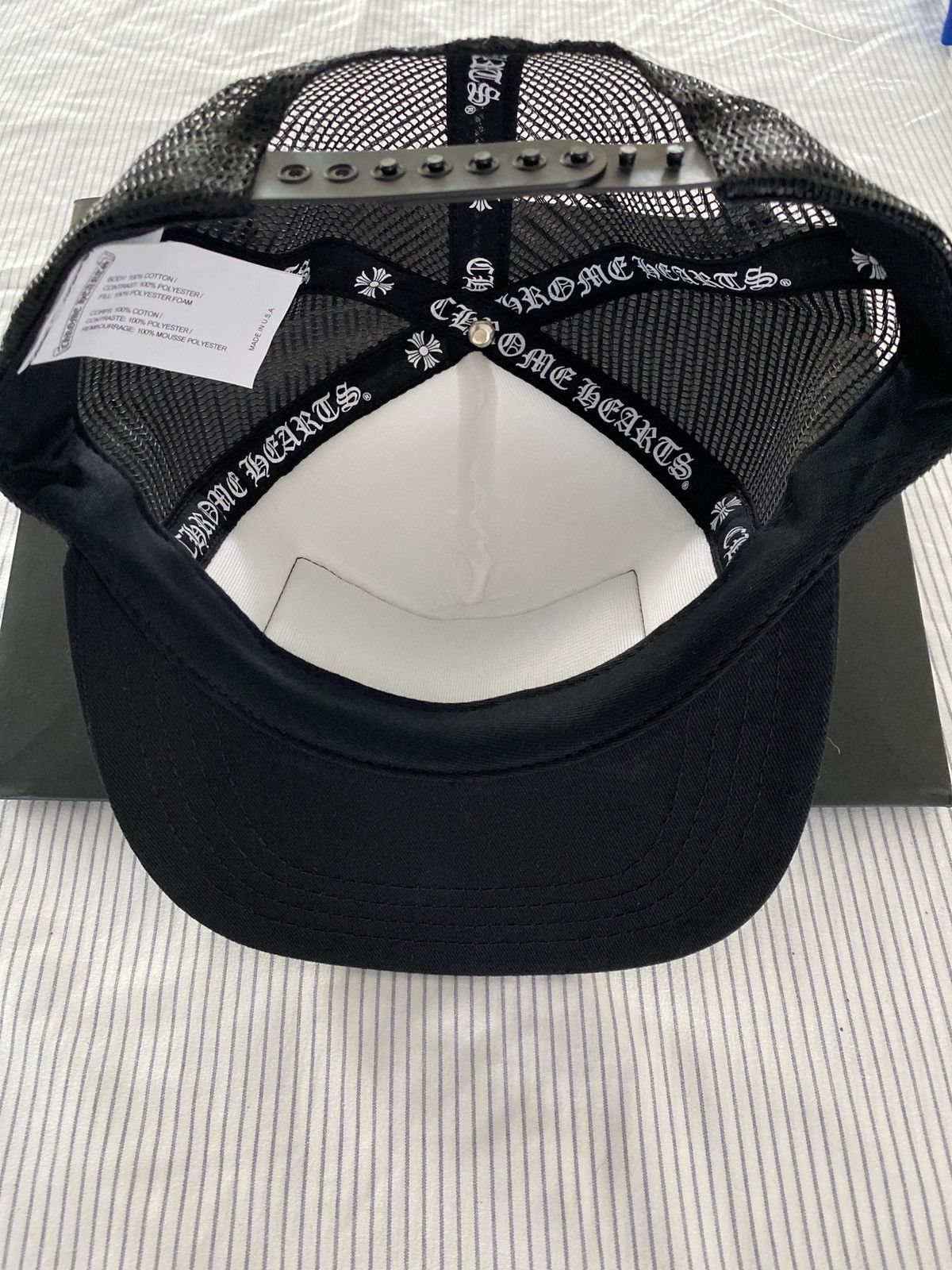 Chrome Hearts Chrome Heart Trucker Hat Size ONE SIZE - 3 Thumbnail