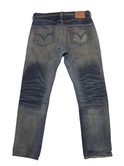 VINTAGE LEVI'S 501 DISTRESSED DENIM