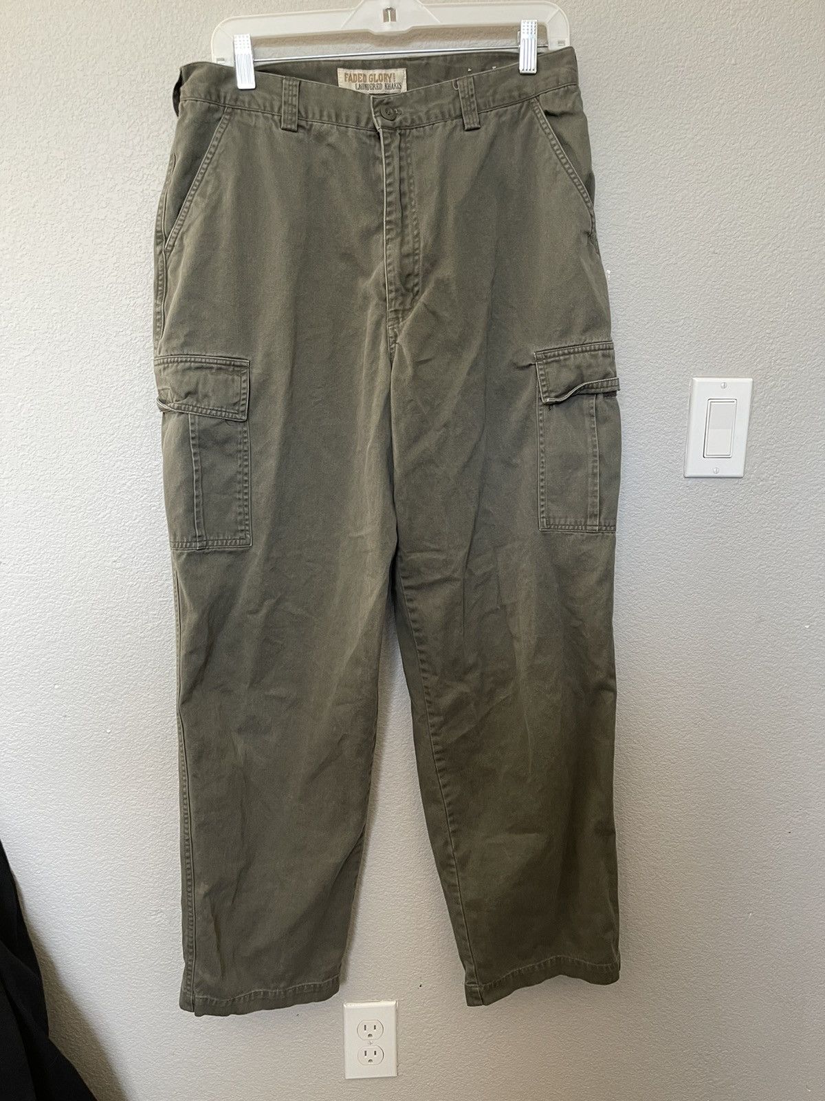 Vintage Gray faded glory cargo pants | Grailed