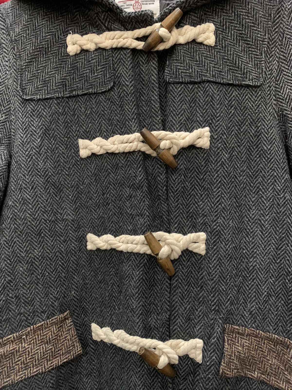 Harris Tweed HARRIS TWEED x SEVENDAY SUNDAY DUFLLE COAT Size US L / EU 52-54 / 3 - 7 Thumbnail