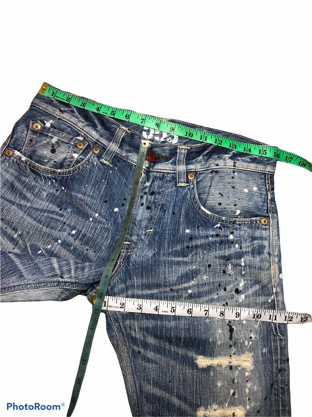 Edwin FLARED⚡️⚡️DiSTRESSED JAPANESE EDWIN Size US 32 / EU 48 - 9 Thumbnail
