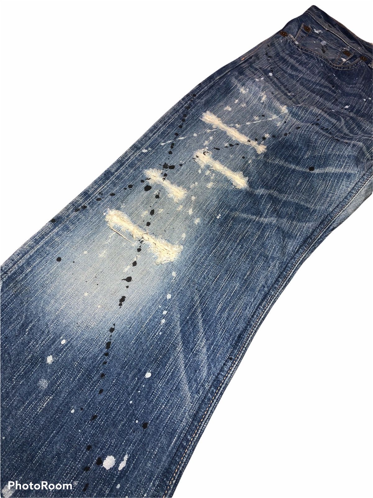 Edwin FLARED⚡️⚡️DiSTRESSED JAPANESE EDWIN Size US 32 / EU 48 - 3 Thumbnail