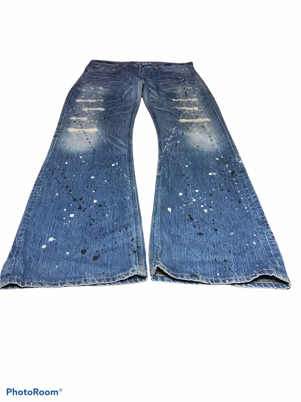 Edwin FLARED⚡️⚡️DiSTRESSED JAPANESE EDWIN Size US 32 / EU 48 - 7 Thumbnail
