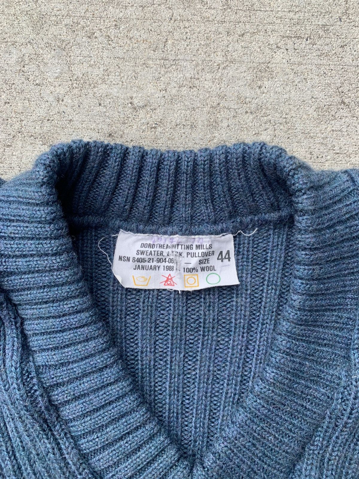 Vintage Vintage 1988 Wool Canadian Military Combat Knit Size US XL / EU 56 / 4 - 2 Thumbnail