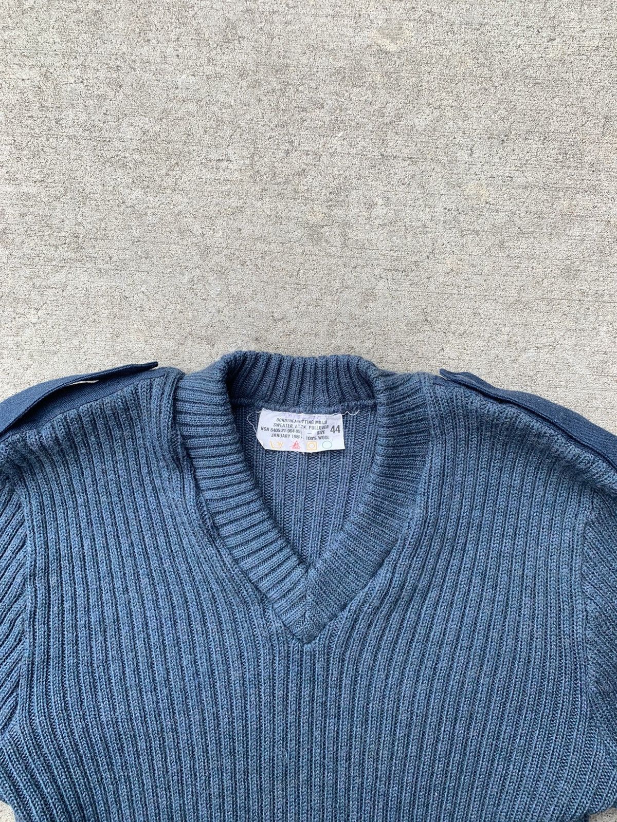 Vintage Vintage 1988 Wool Canadian Military Combat Knit Size US XL / EU 56 / 4 - 5 Thumbnail