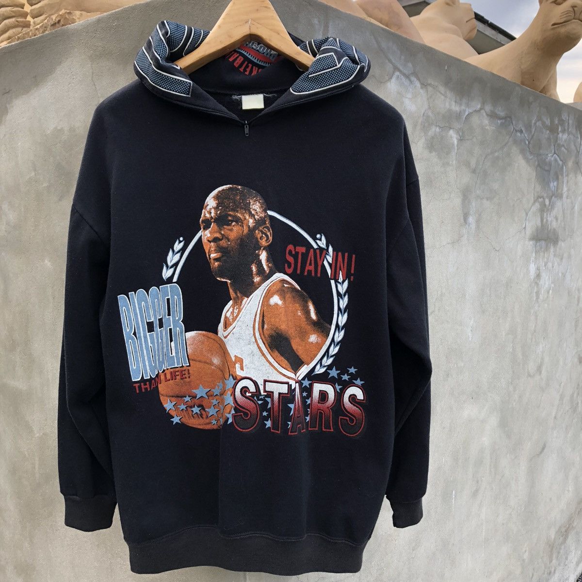 Chicago Bulls NBA Vintage Vintage Michael Jordan Hoodie Grailed