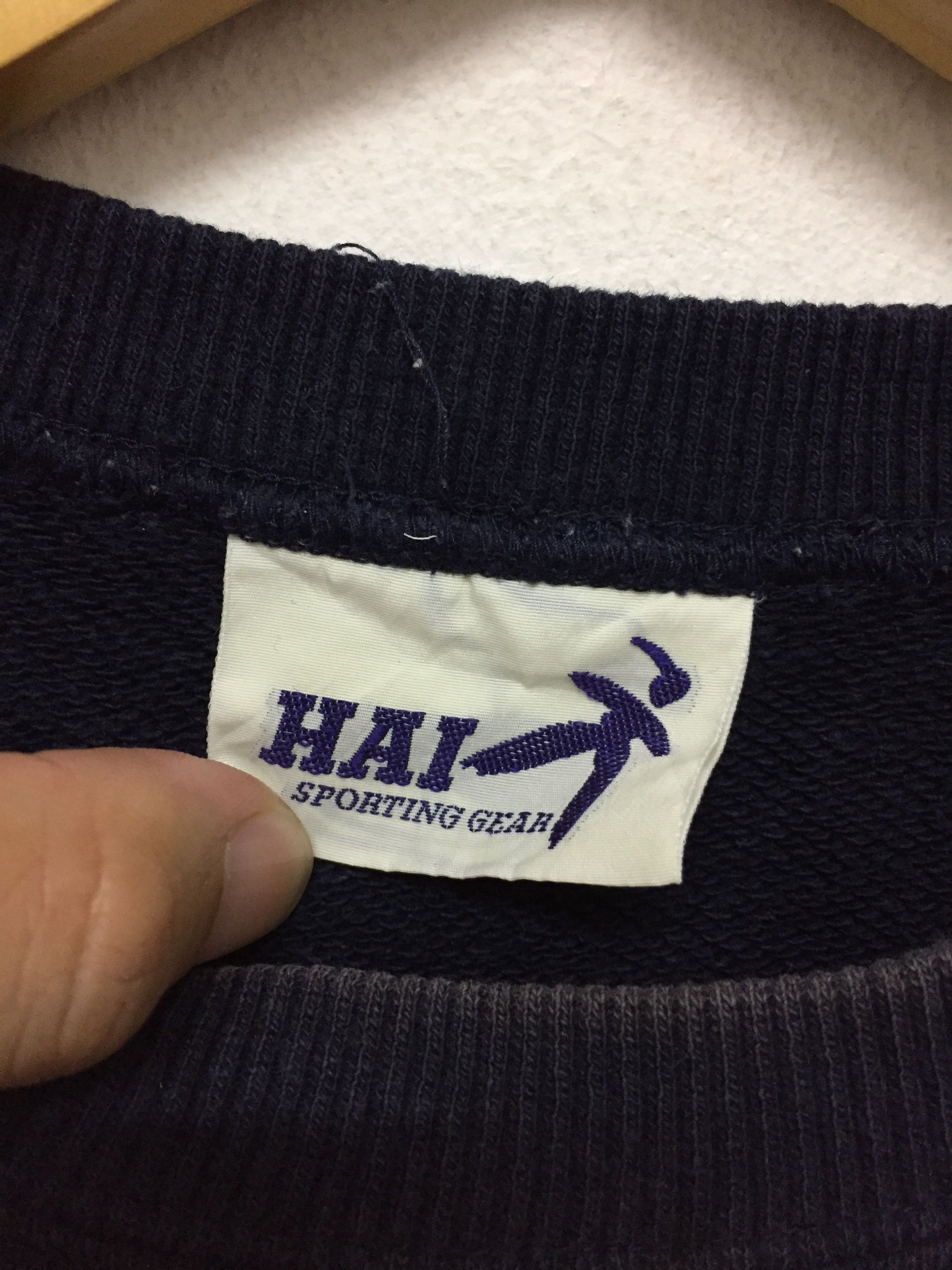 Hai Sporting Gear 90's ISSEY MIYAKE full embroidered logo sweatshirt Size US S / EU 44-46 / 1 - 8 Thumbnail