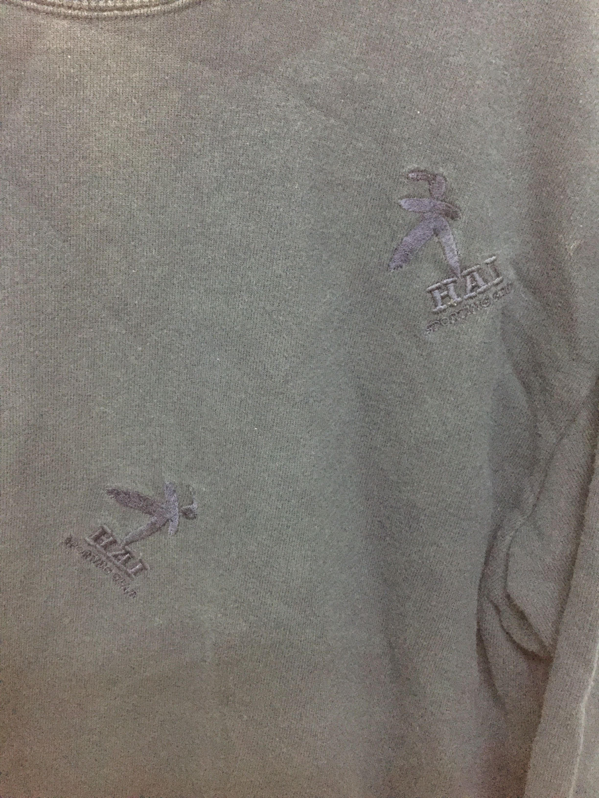 Hai Sporting Gear 90's ISSEY MIYAKE full embroidered logo sweatshirt Size US S / EU 44-46 / 1 - 5 Thumbnail