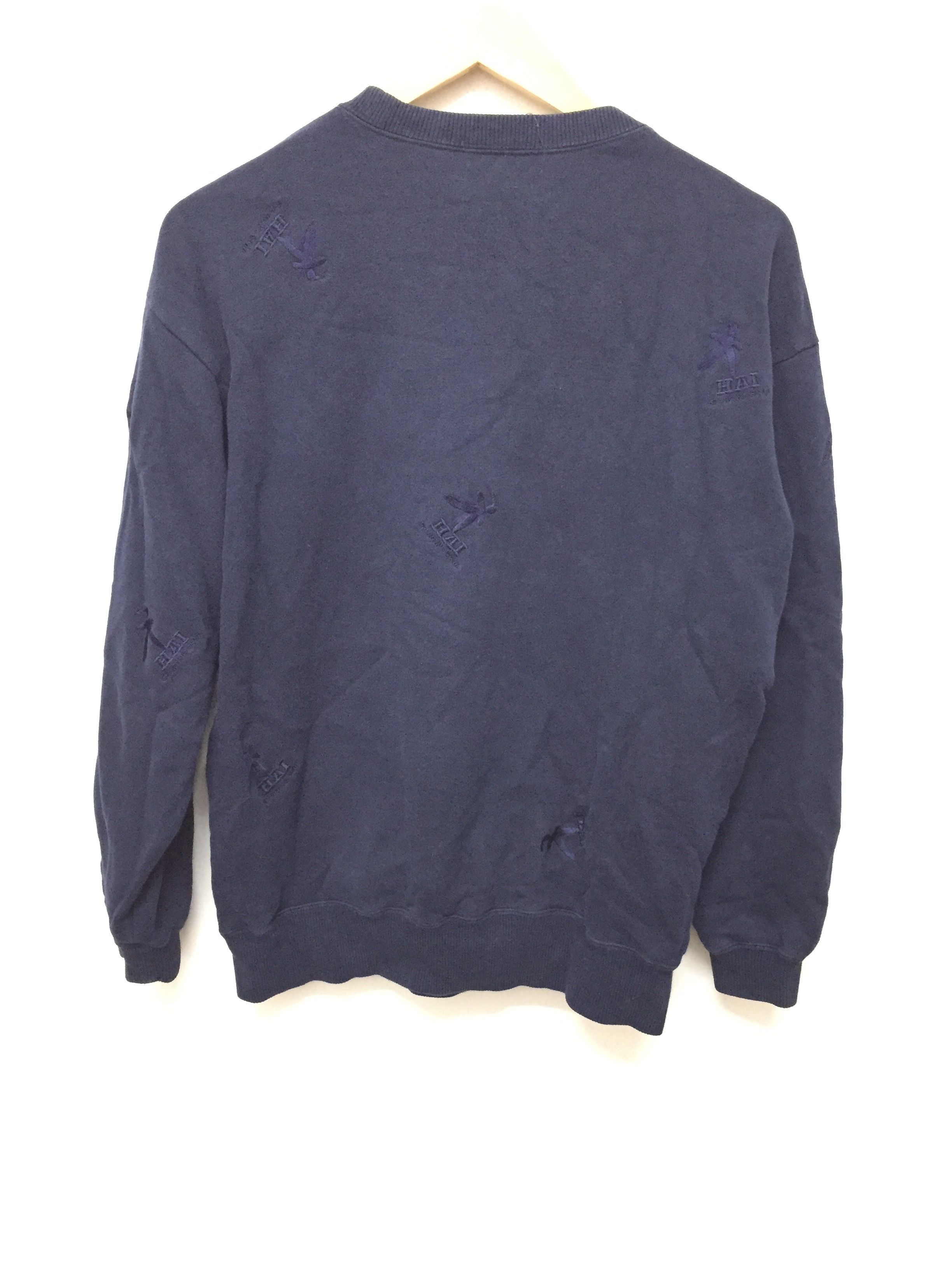 Hai Sporting Gear 90's ISSEY MIYAKE full embroidered logo sweatshirt Size US S / EU 44-46 / 1 - 7 Thumbnail