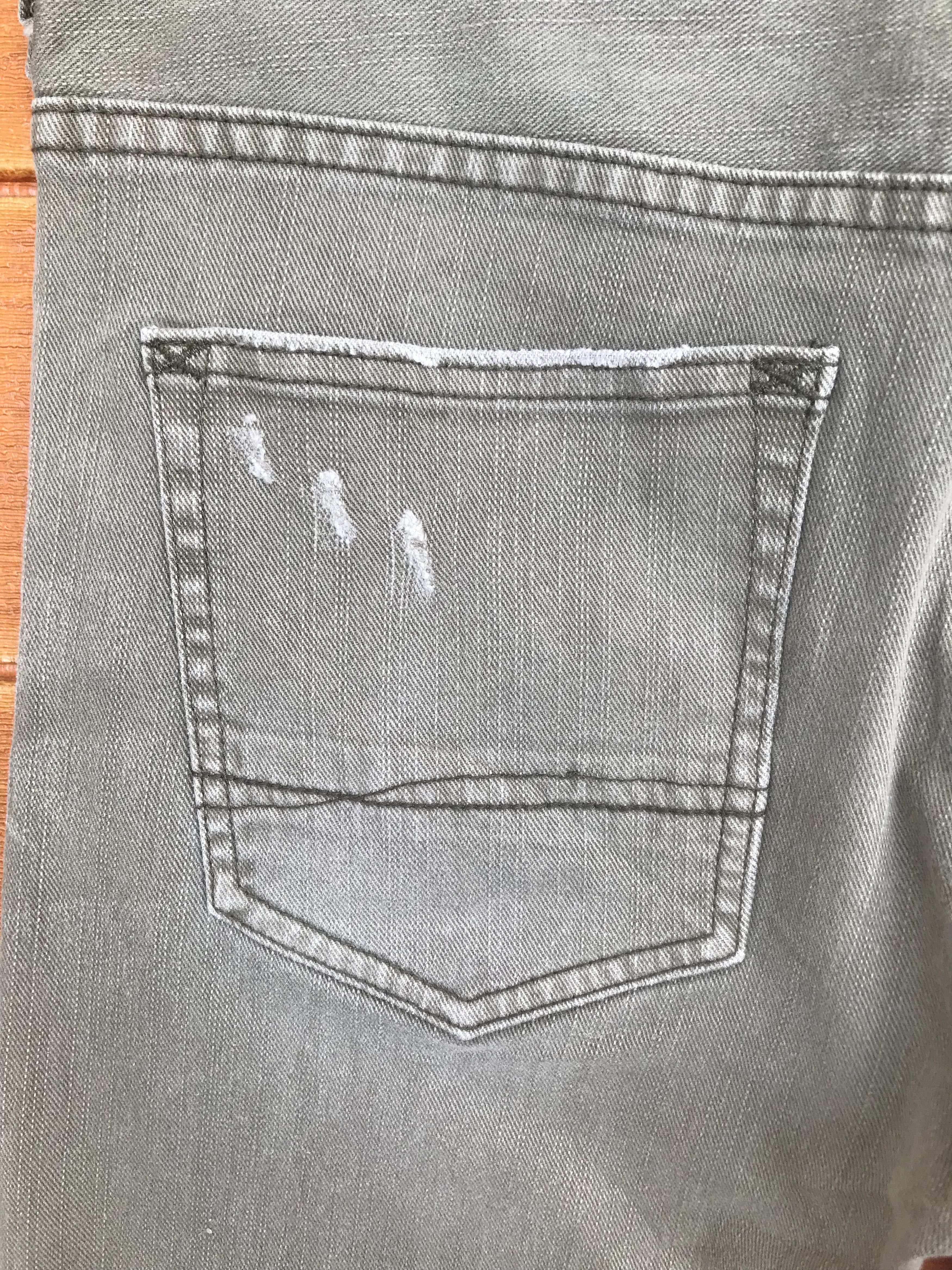 Comme des Garcons × Undercover Bayflow Slim Distressed Denim Jeans Size US 30 / EU 46 - 15 Thumbnail