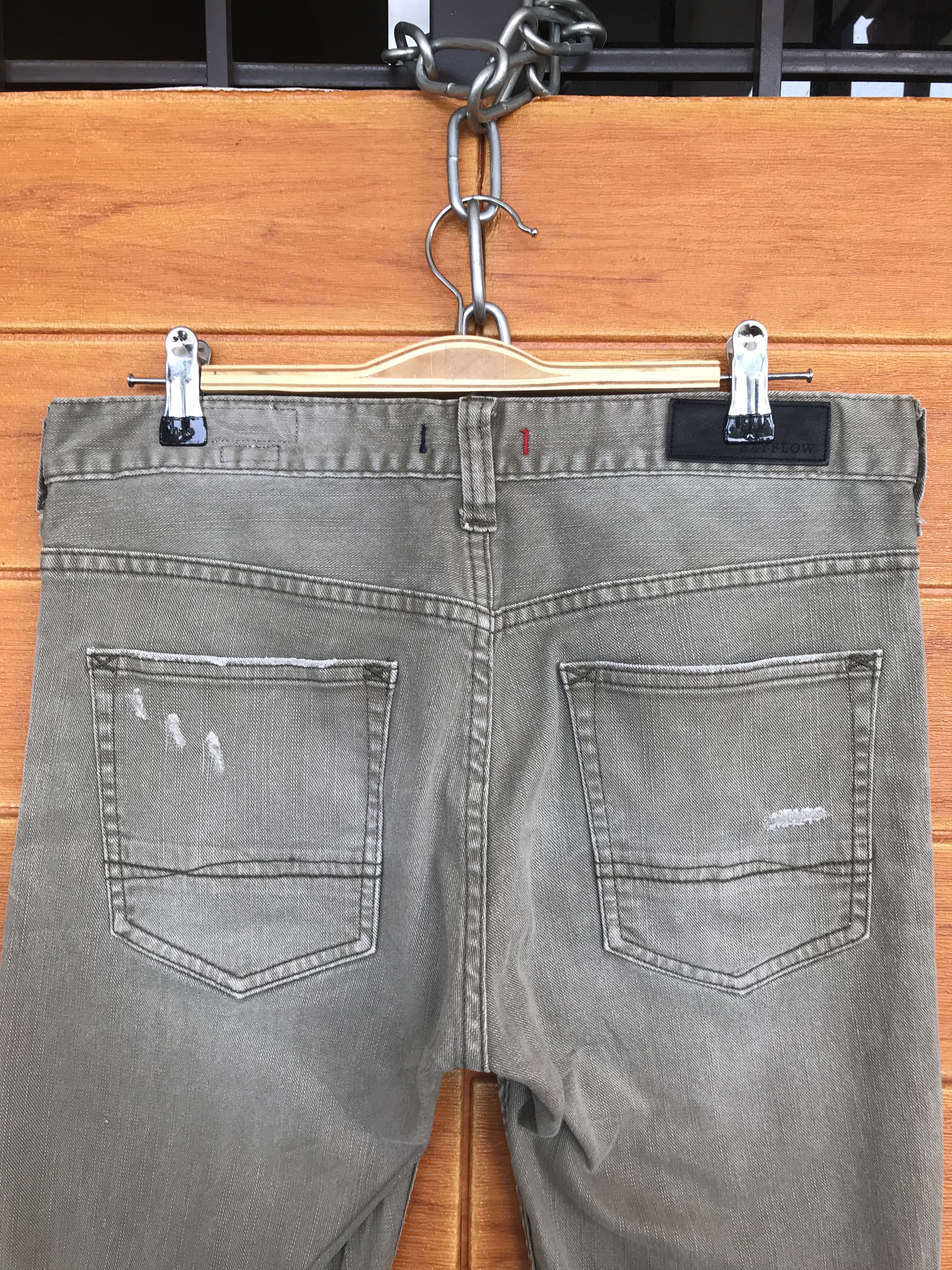 Comme des Garcons × Undercover Bayflow Slim Distressed Denim Jeans Size US 30 / EU 46 - 14 Thumbnail