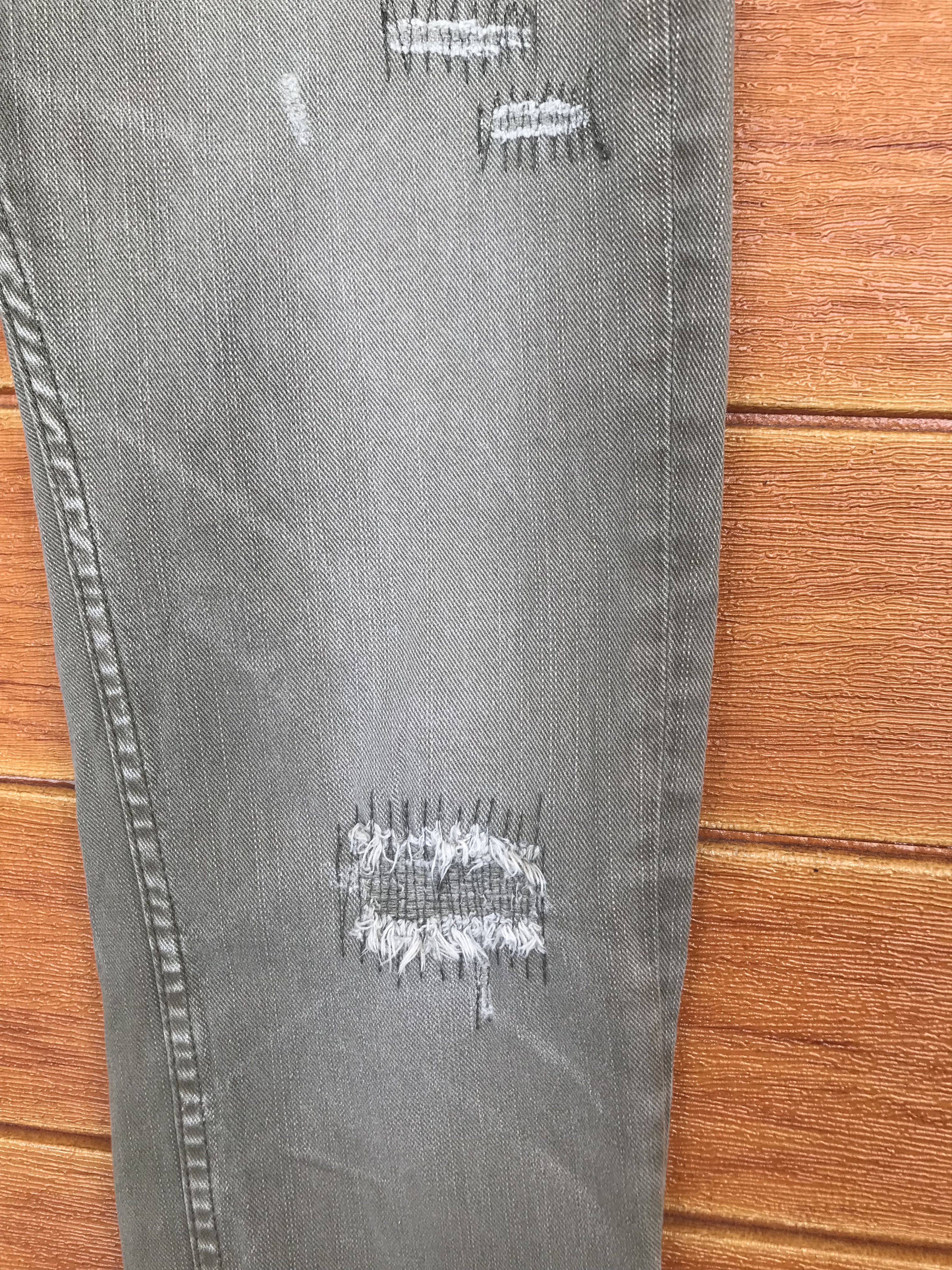 Comme des Garcons × Undercover Bayflow Slim Distressed Denim Jeans Size US 30 / EU 46 - 10 Thumbnail