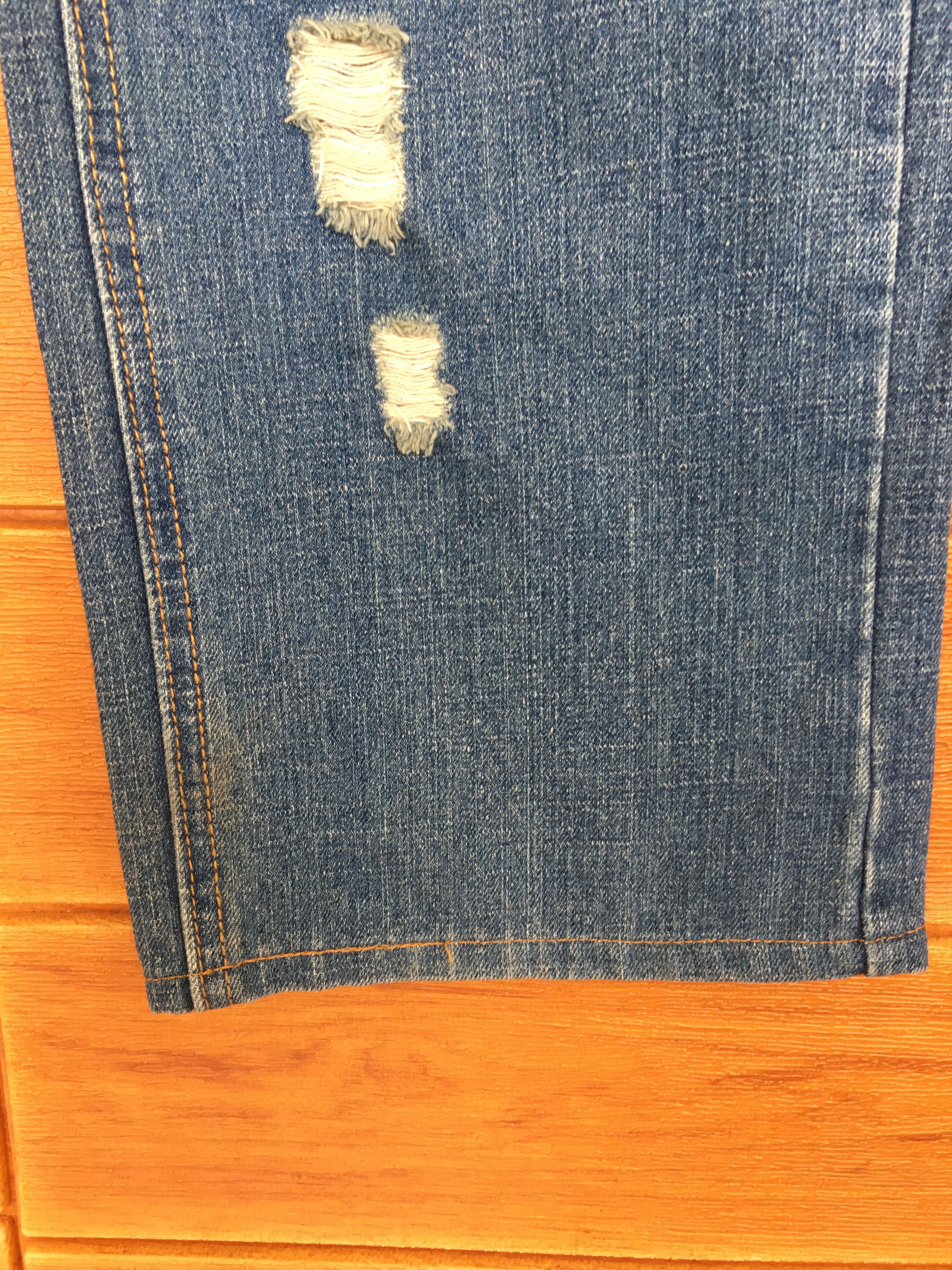 Comme des Garcons × Undercover Japanese Brand Distressed Flower Denim Jeans Size US 32 / EU 48 - 13 Thumbnail