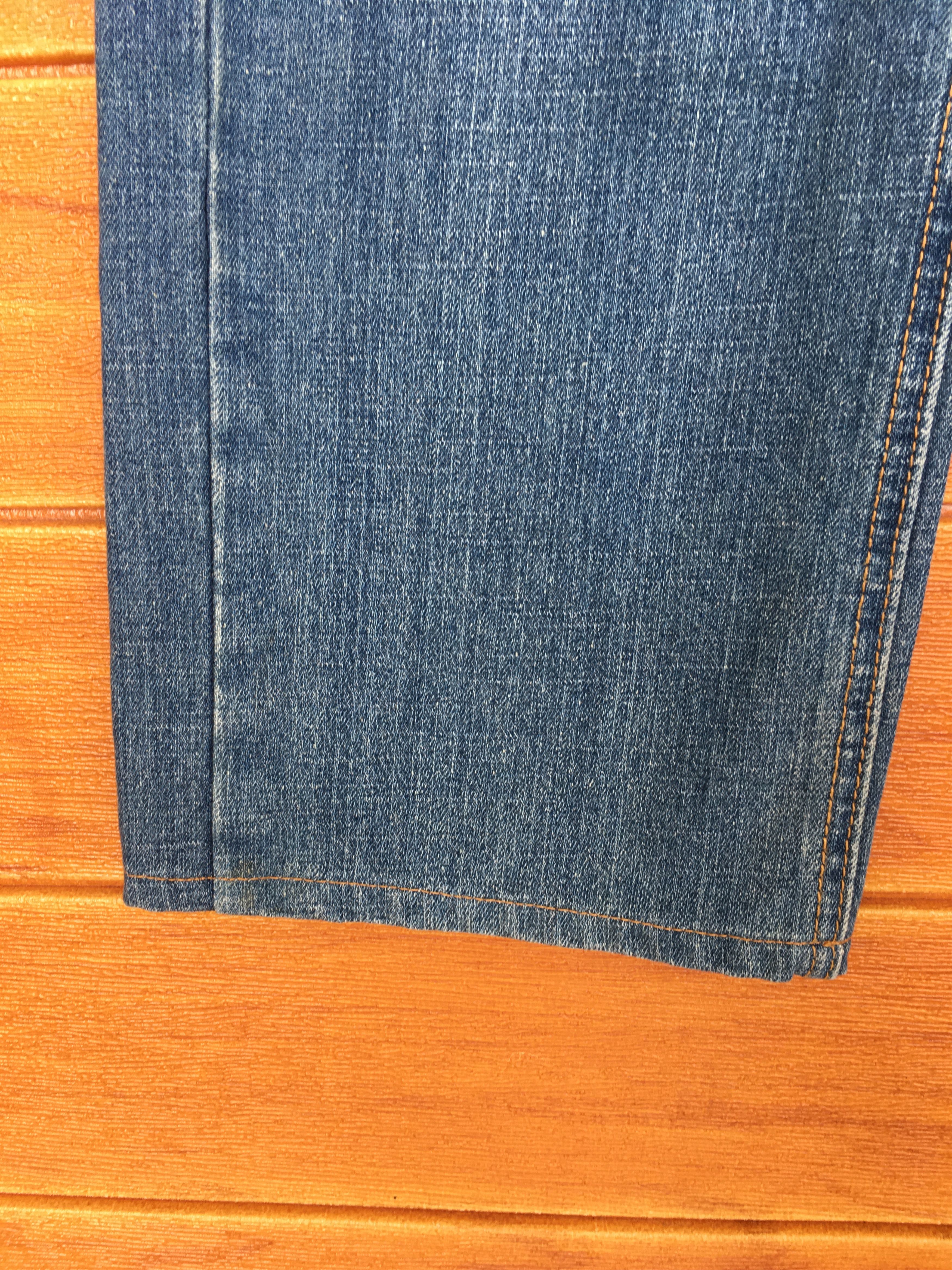 Comme des Garcons × Undercover Japanese Brand Distressed Flower Denim Jeans Size US 32 / EU 48 - 12 Thumbnail