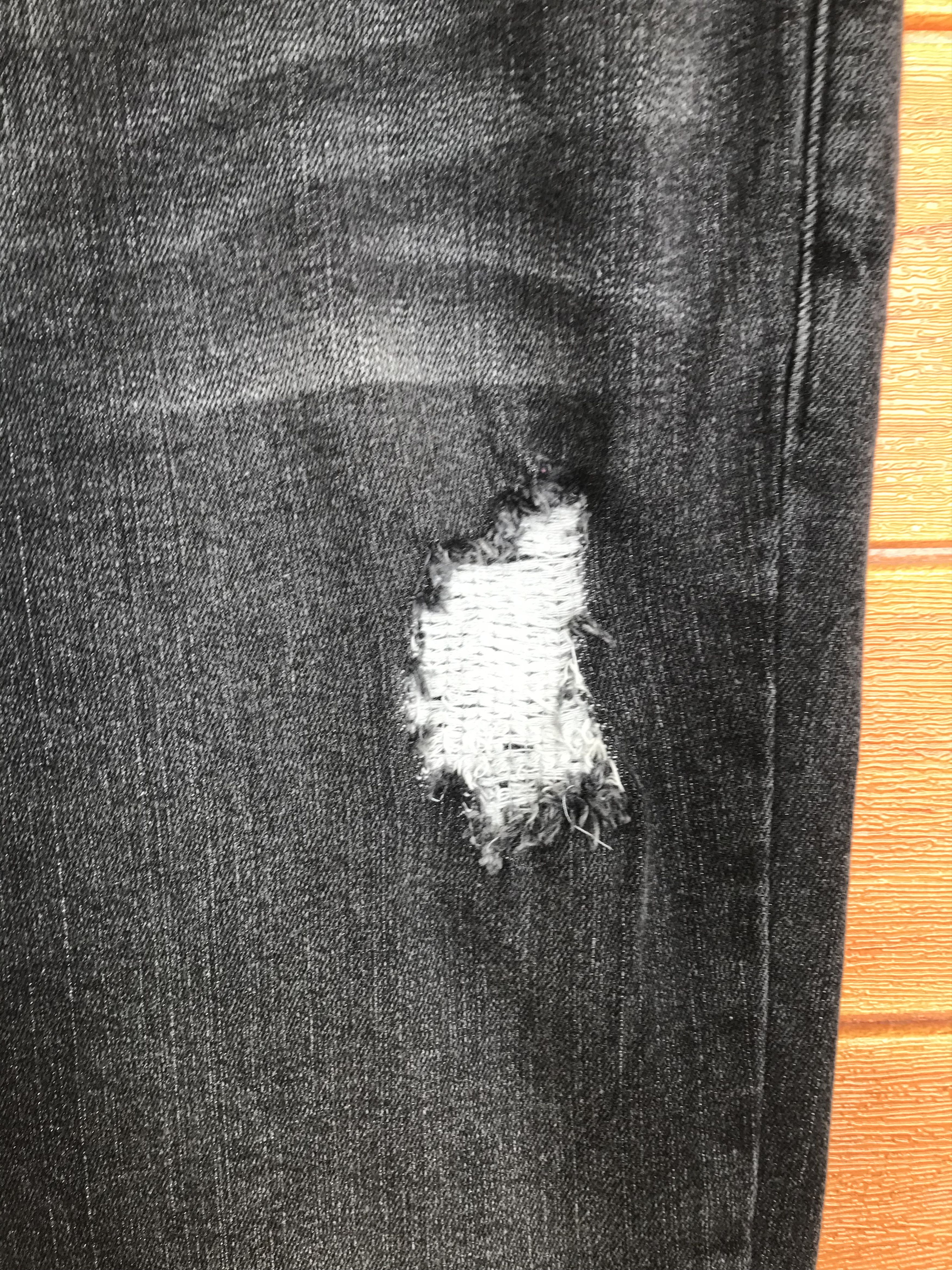 If Six Was Nine Jude Bloom Distressed Denim Jeans Size US 30 / EU 46 - 5 Thumbnail
