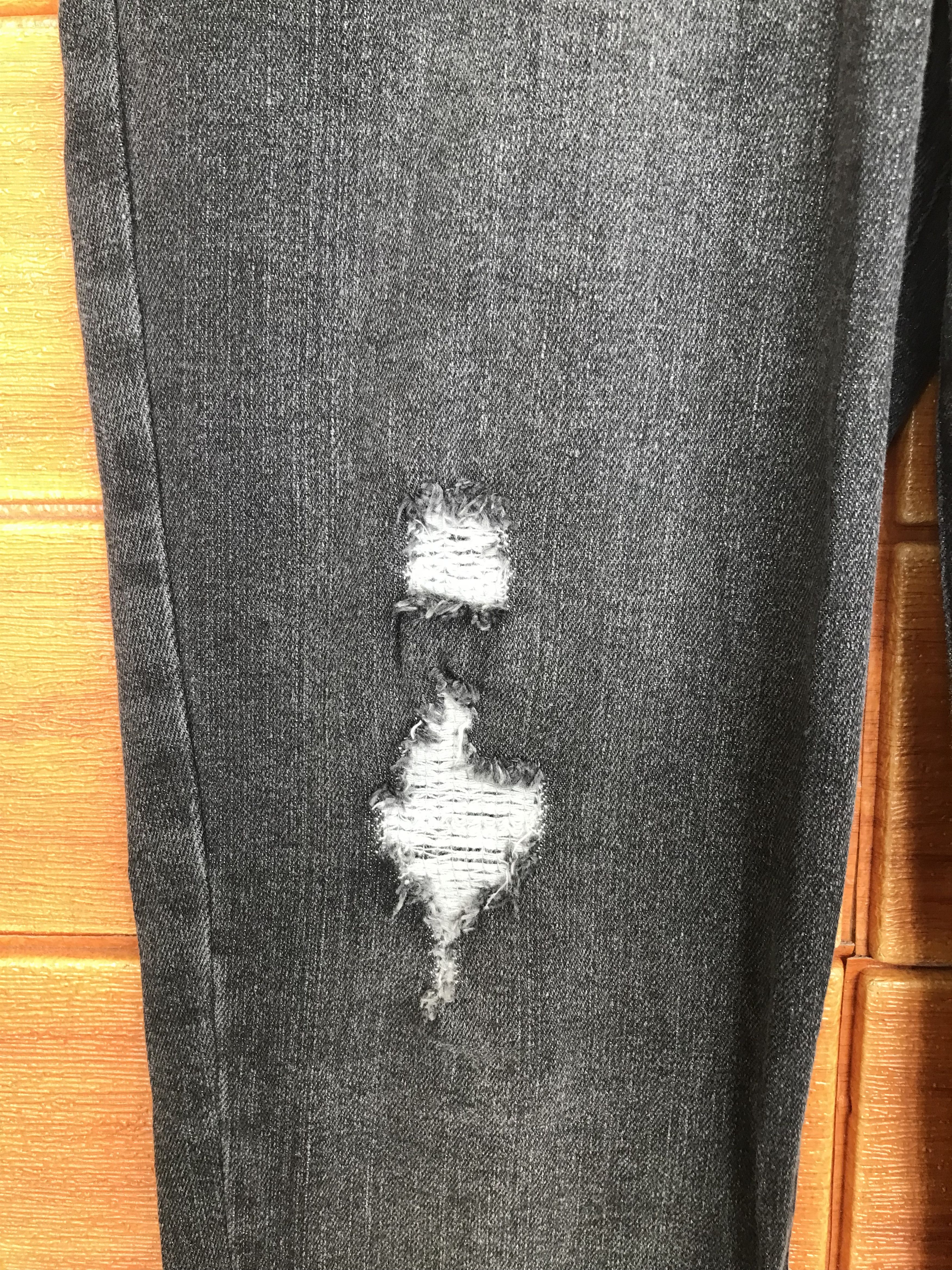 If Six Was Nine Jude Bloom Distressed Denim Jeans Size US 30 / EU 46 - 6 Thumbnail
