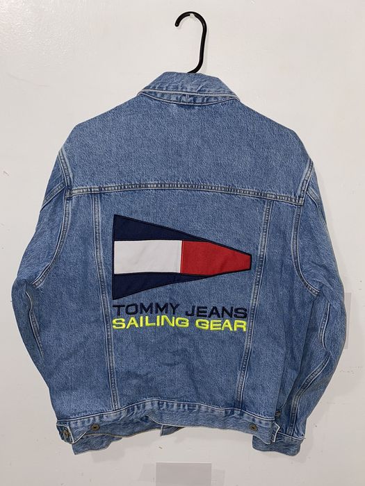 Tommy hilfiger sailing denim on sale jacket