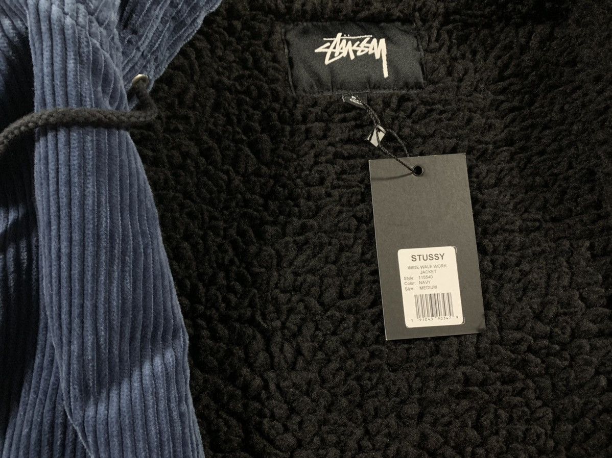 Streetwear × Stussy Stussy Wide Wale Work Jacket (MEDIUM) | Grailed